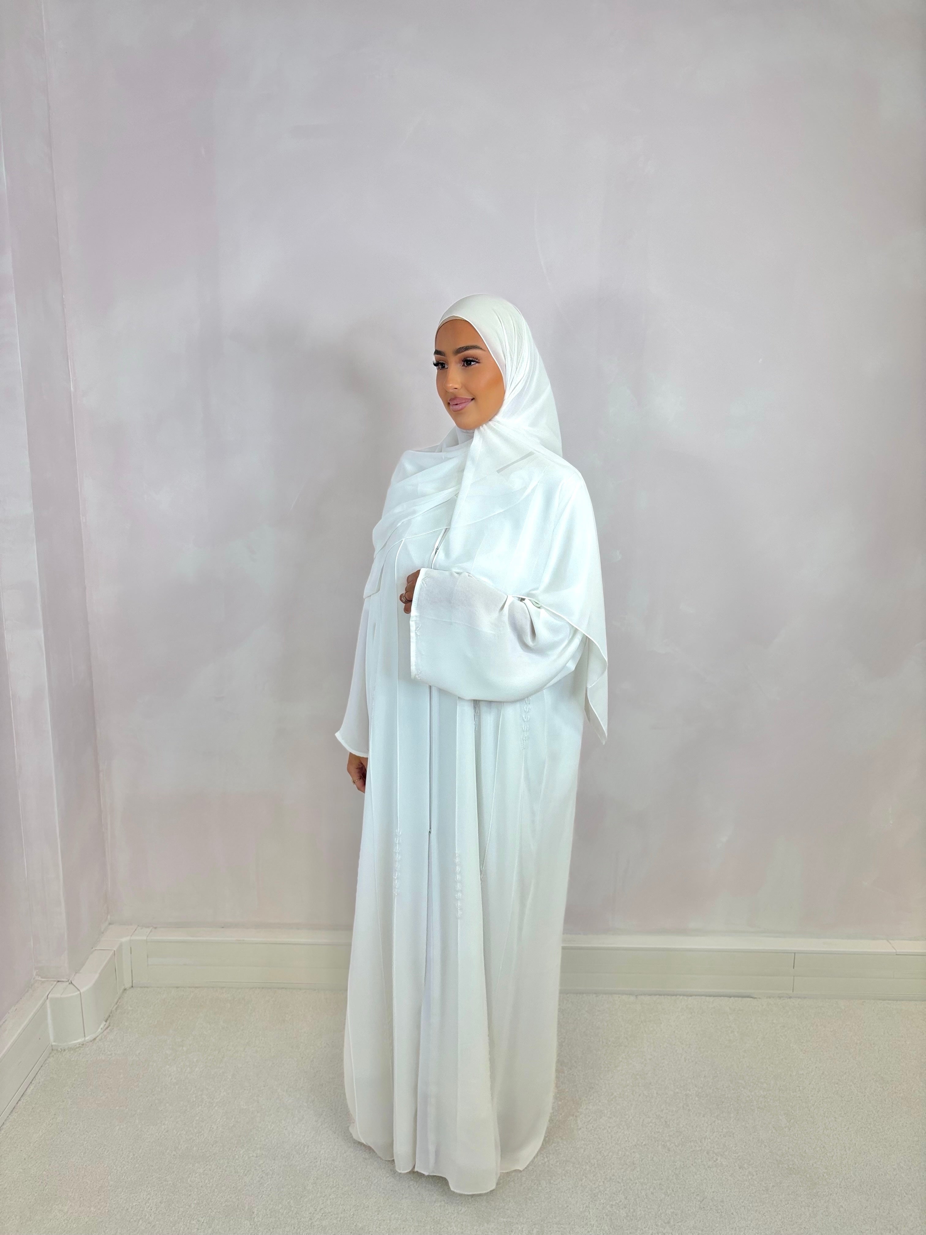Abaya from Dubai NAYA (n65) - White