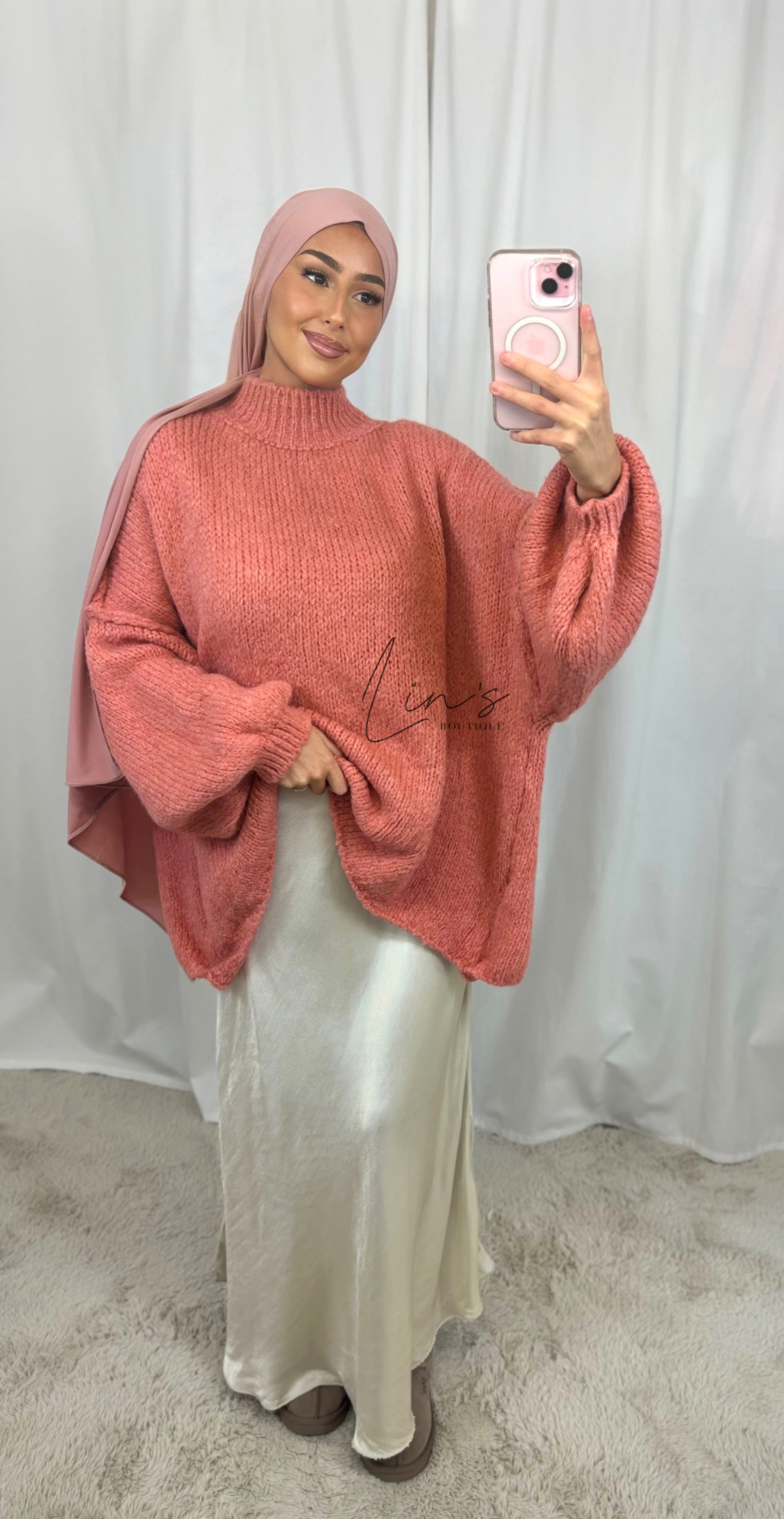 LANA sweater - terracotta