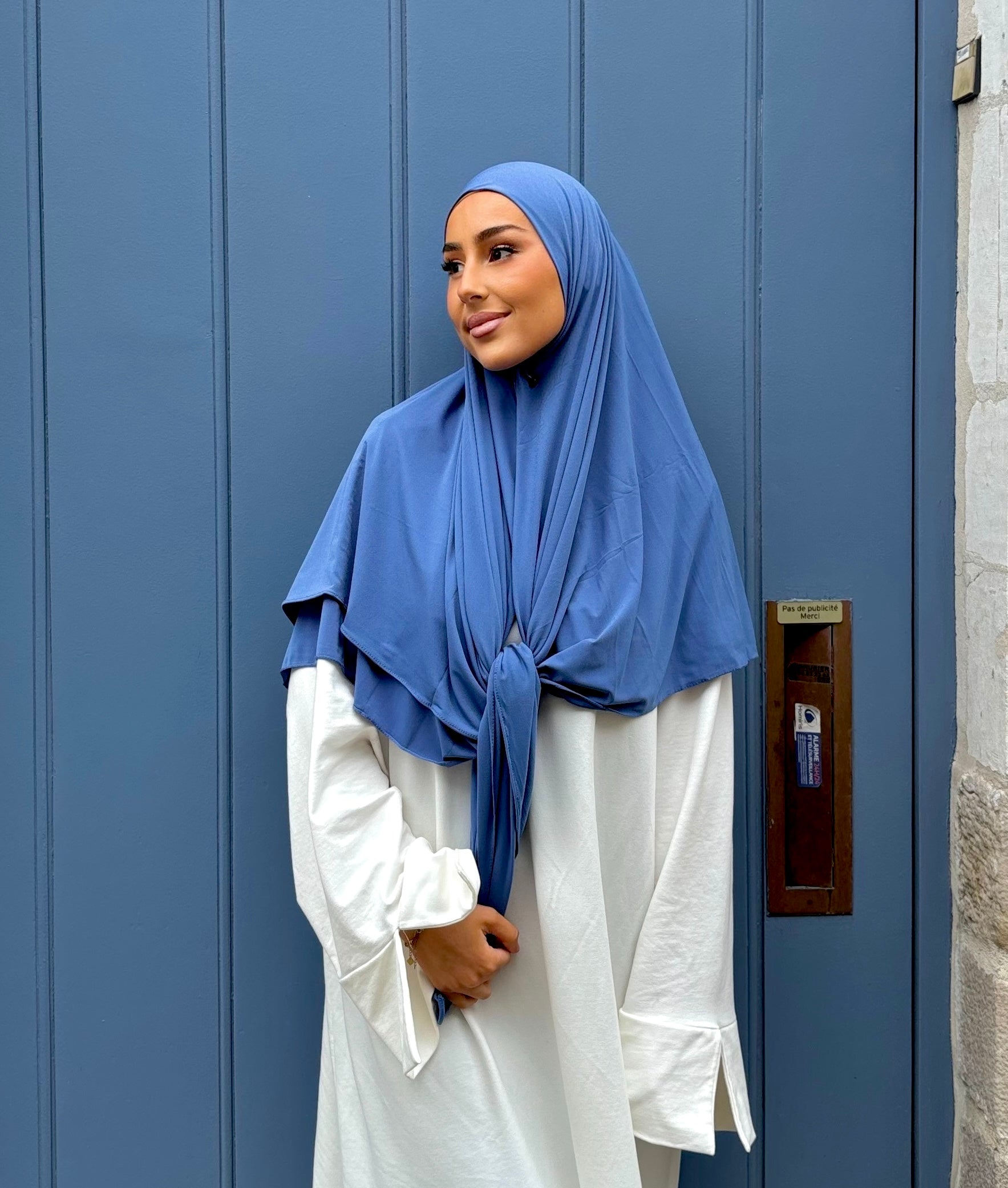 MAXI Jersey Premium de Luxe square - OCEAN BLUE