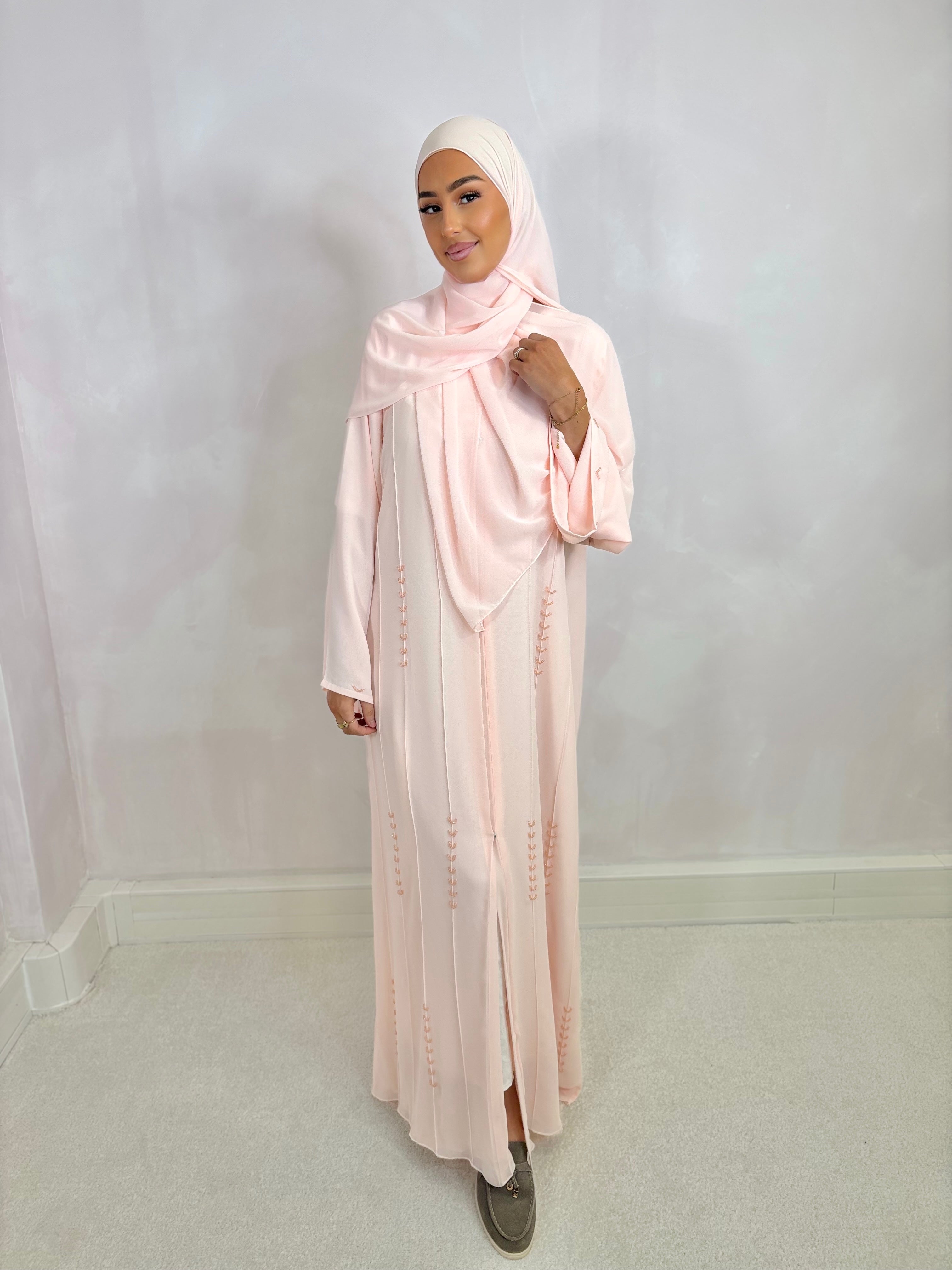 Abaya aus Dubai NAYA (n57) - babyrosa