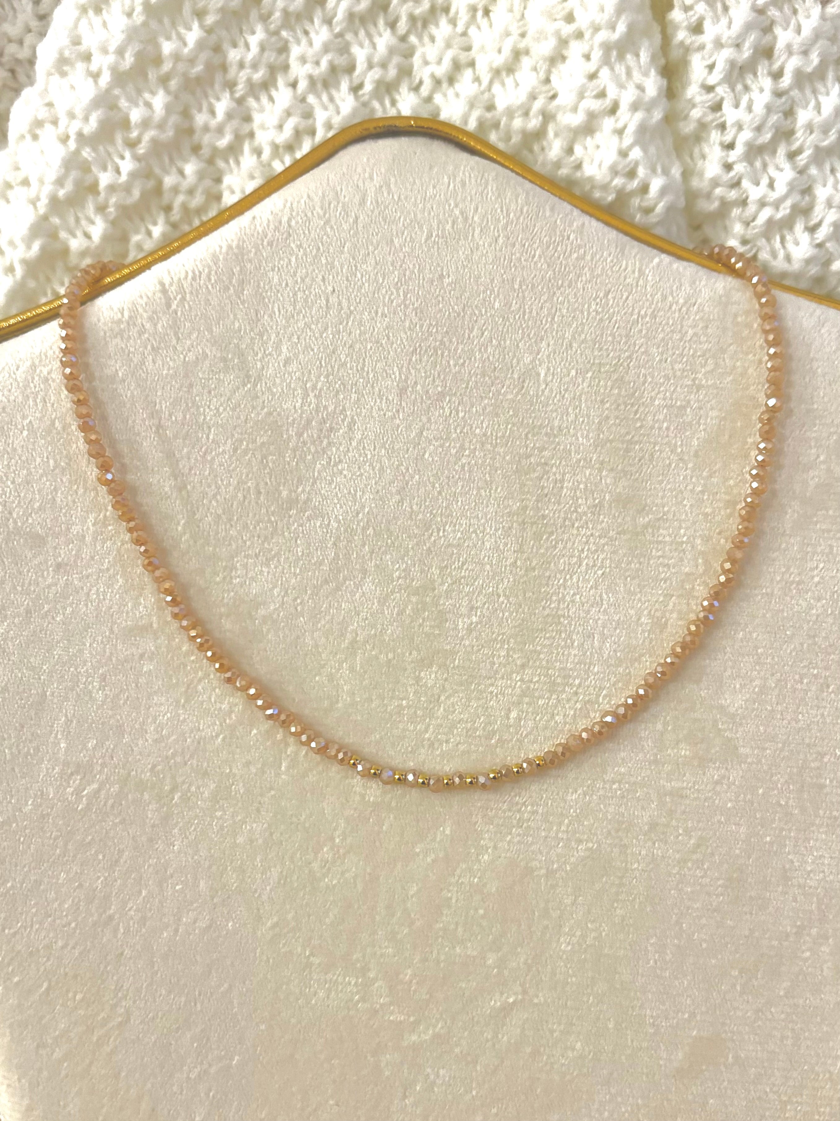 Collier ras de cou or - PERLE PURE