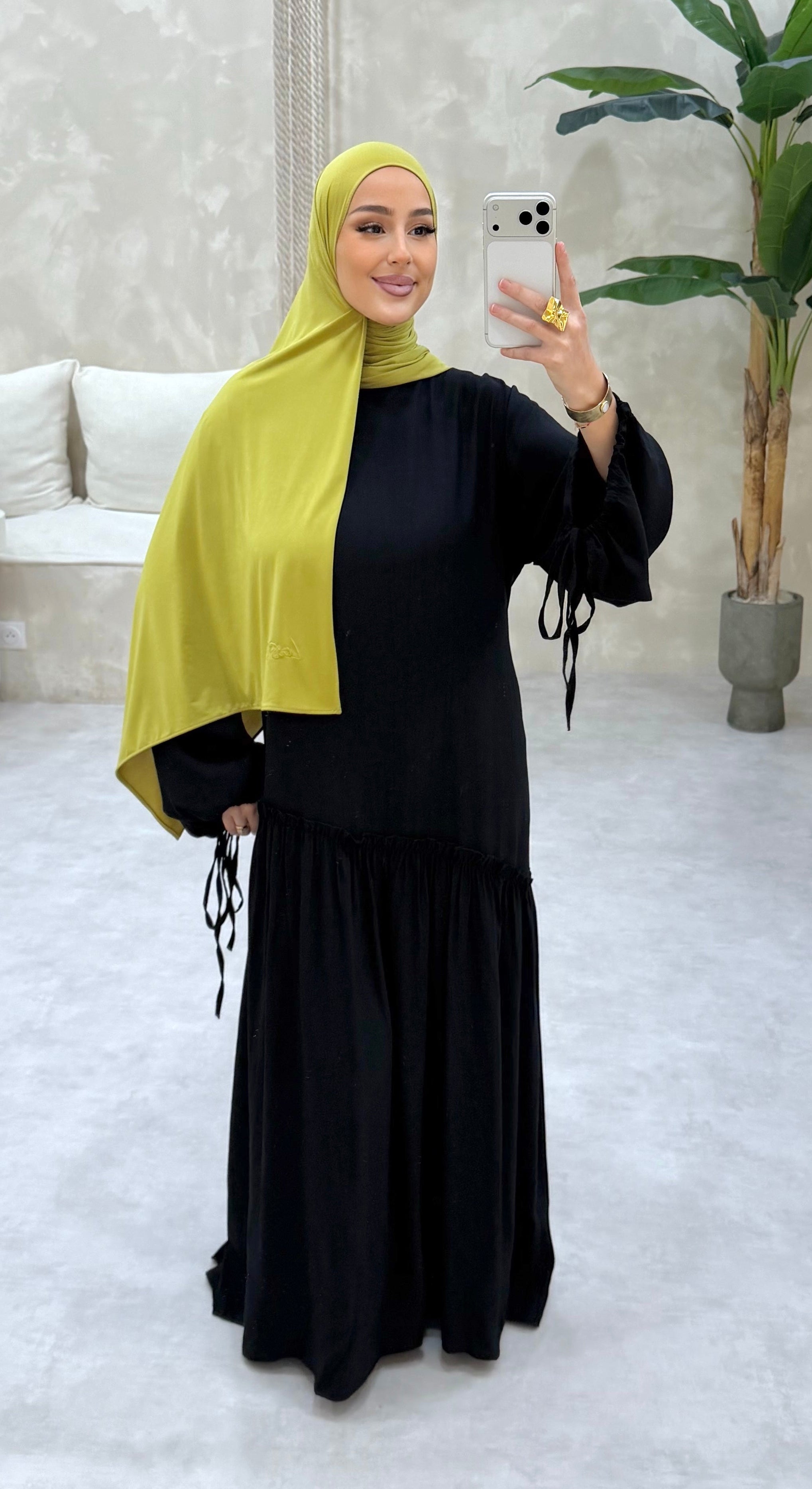 ROBE NELA - Black