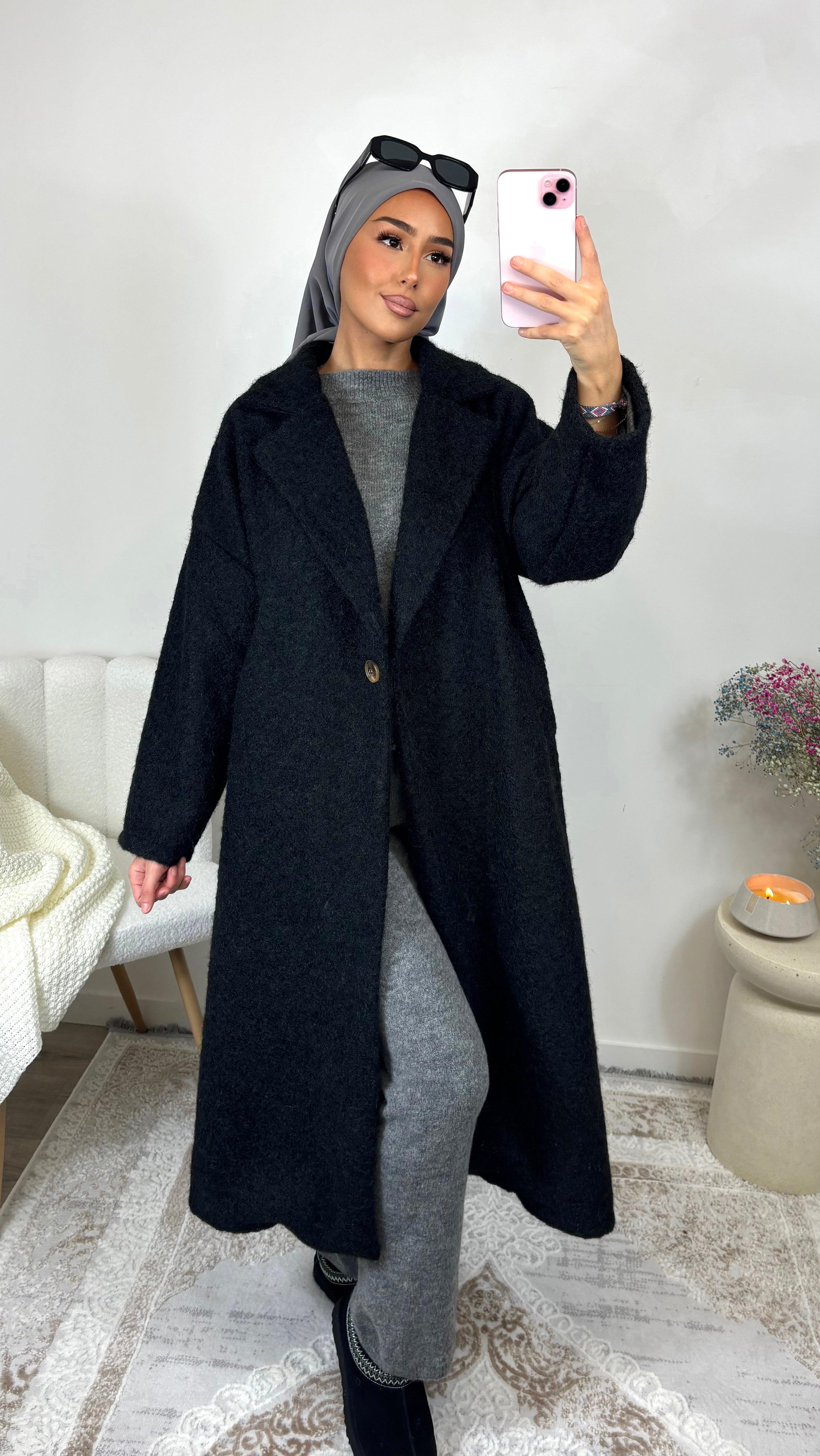 Manteau Soft - Black