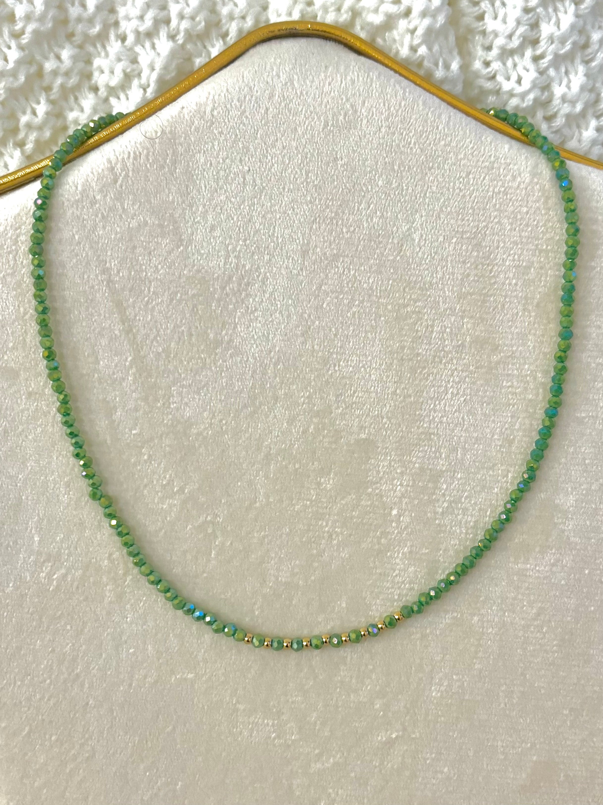 Gold choker necklace - PURE PEARL