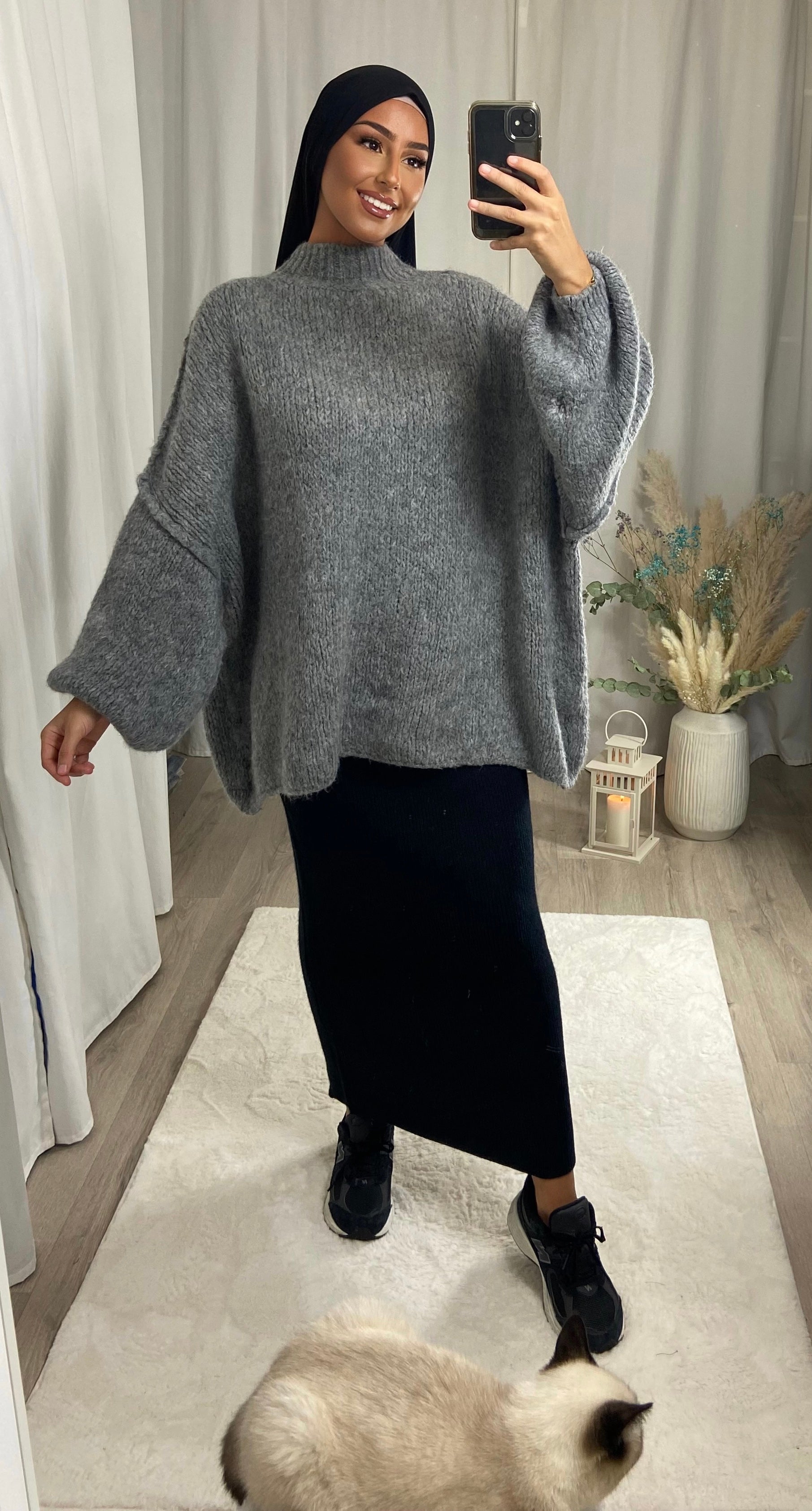 LANA sweater - GREY