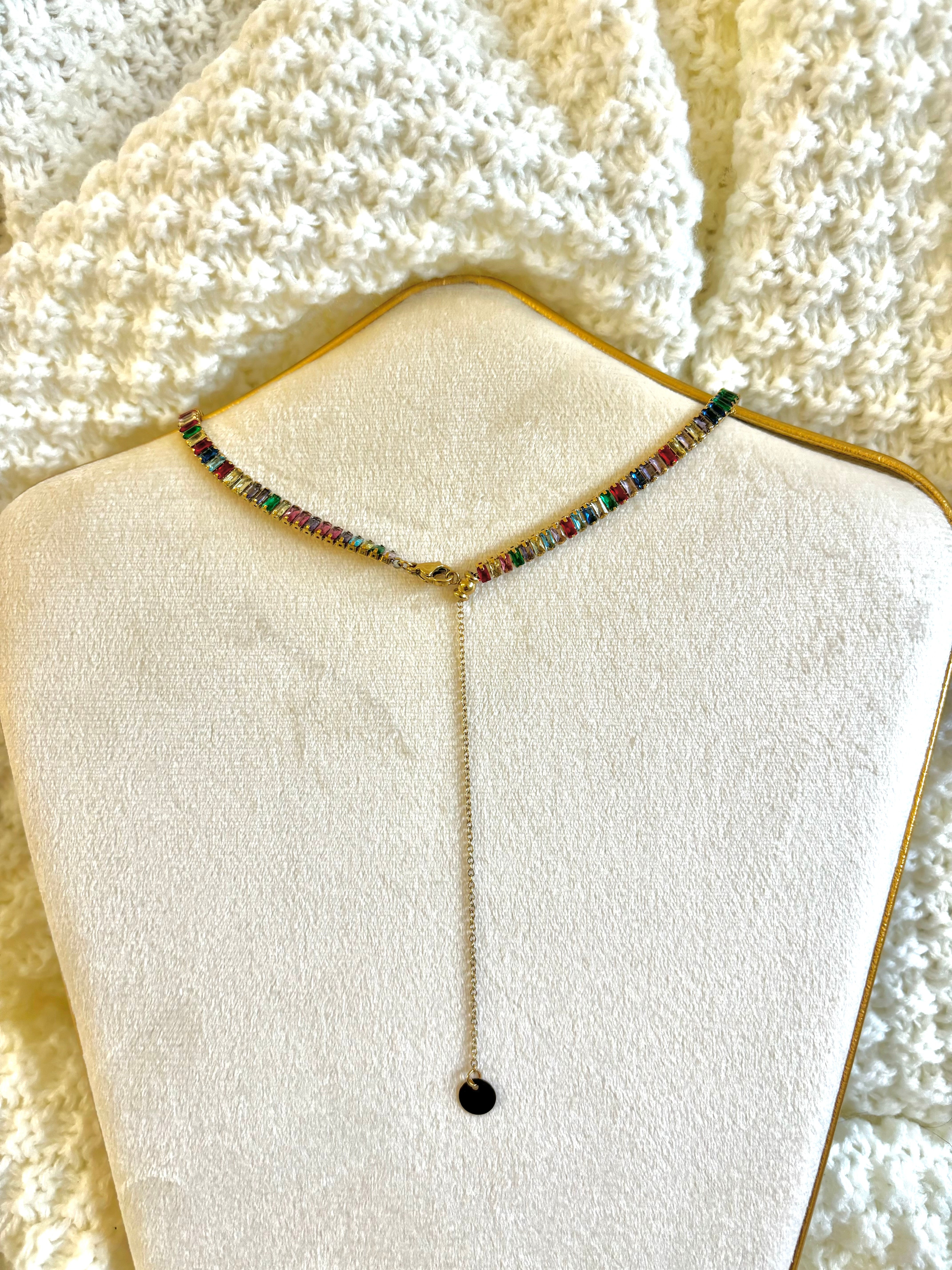 Collier or ras de cou - SAFIR