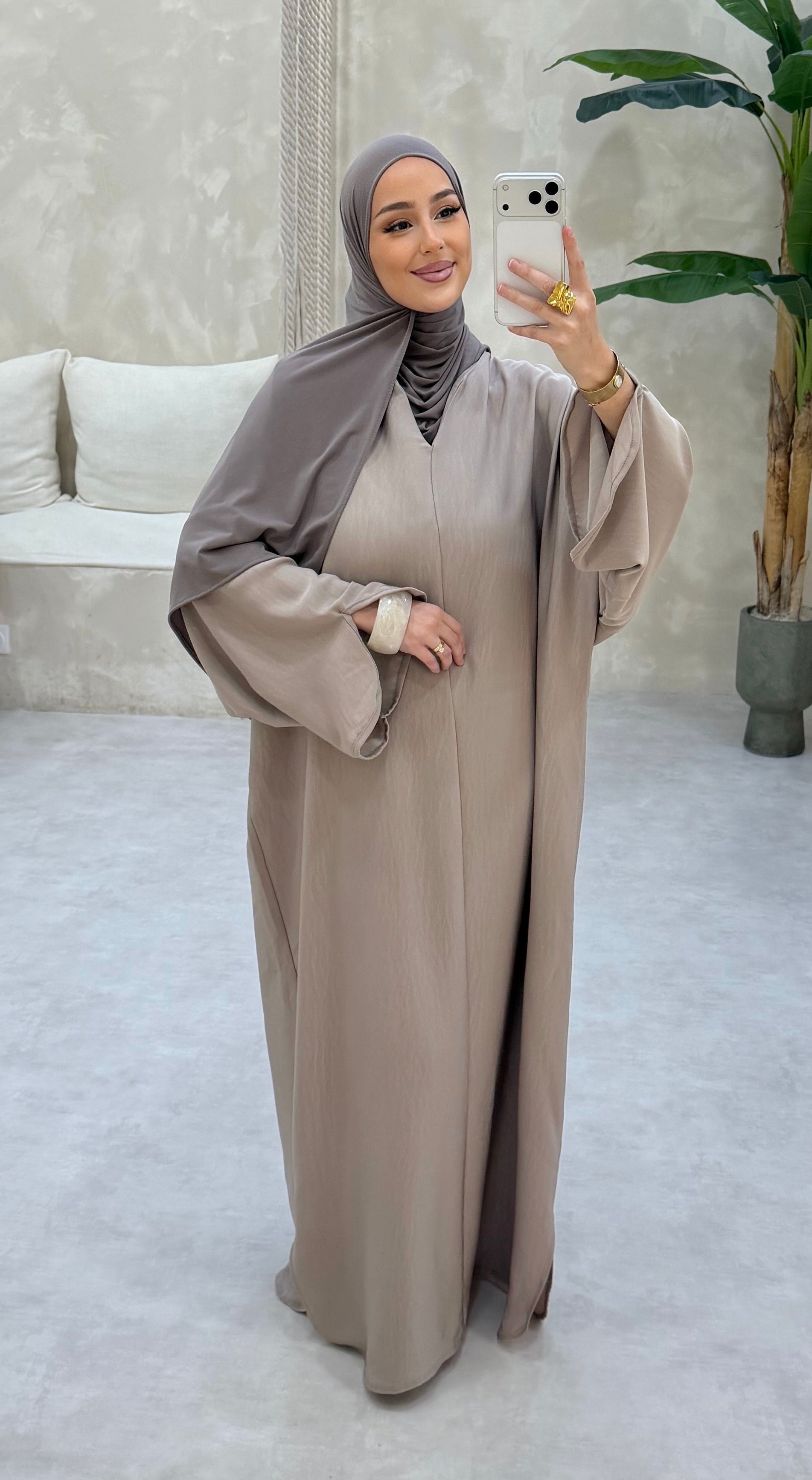 Abaya NIYA - Taupe