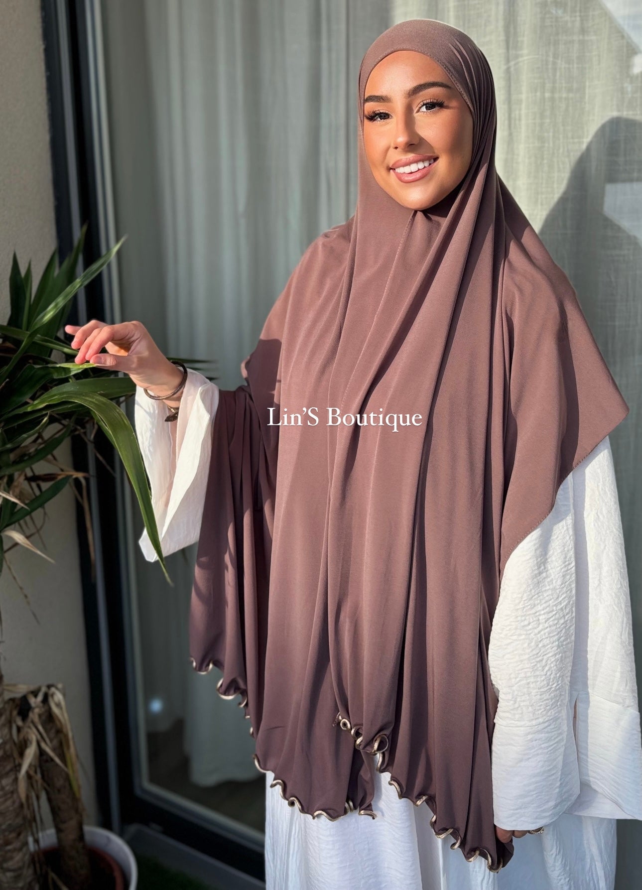 Jersey Premium de Luxe Chouchou SEDEF - dark pink taupe
