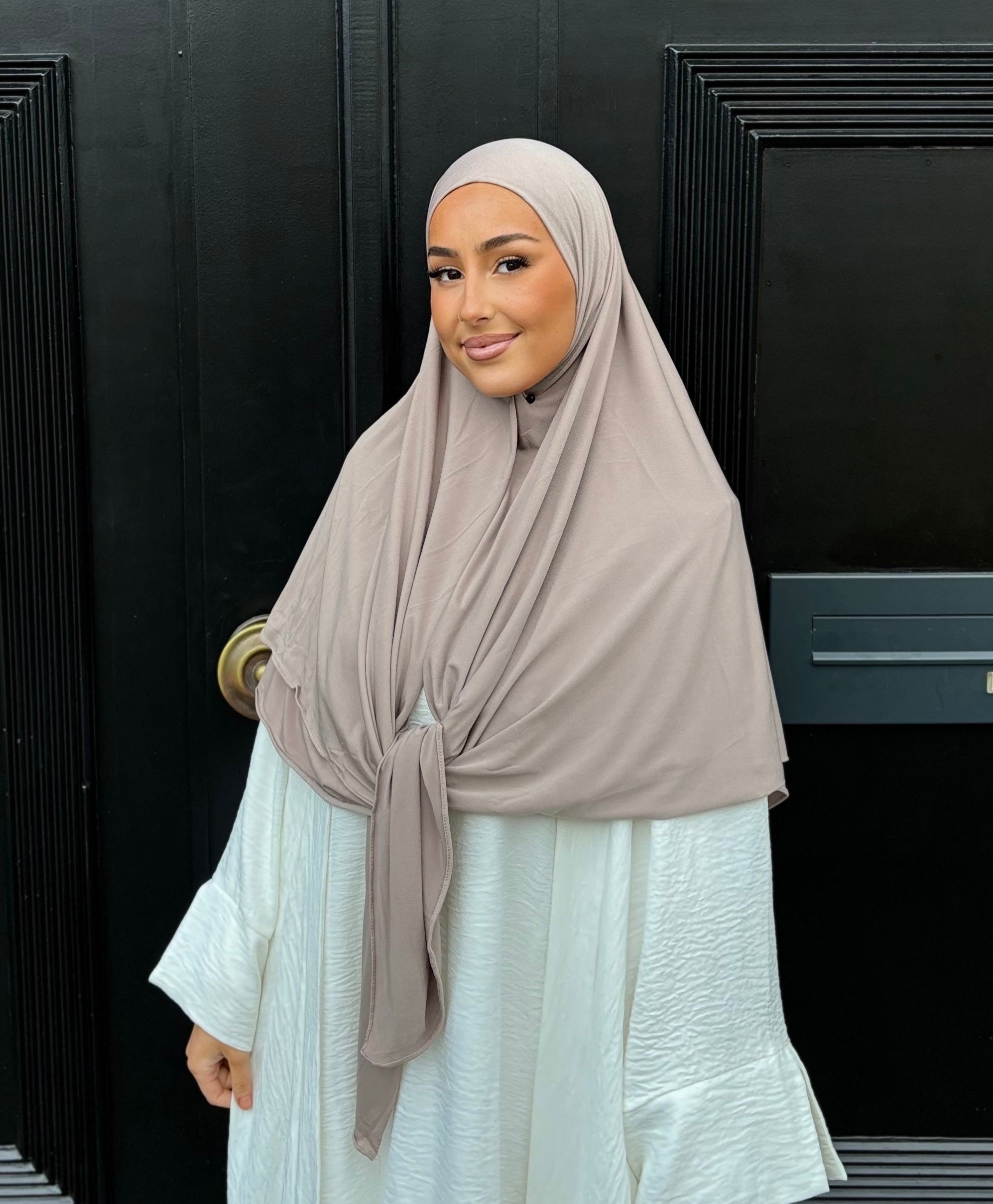 MAXI Jersey Premium de Luxe square - 9 TAUPE