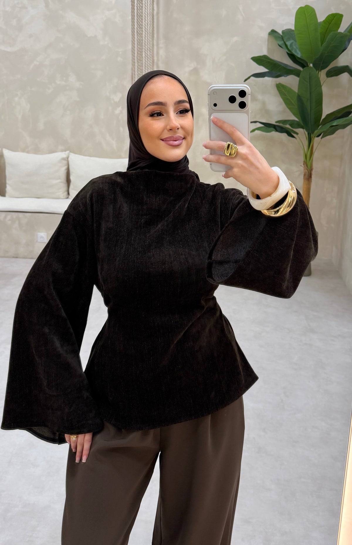 Haut DOUCEUR - DARK BROWN