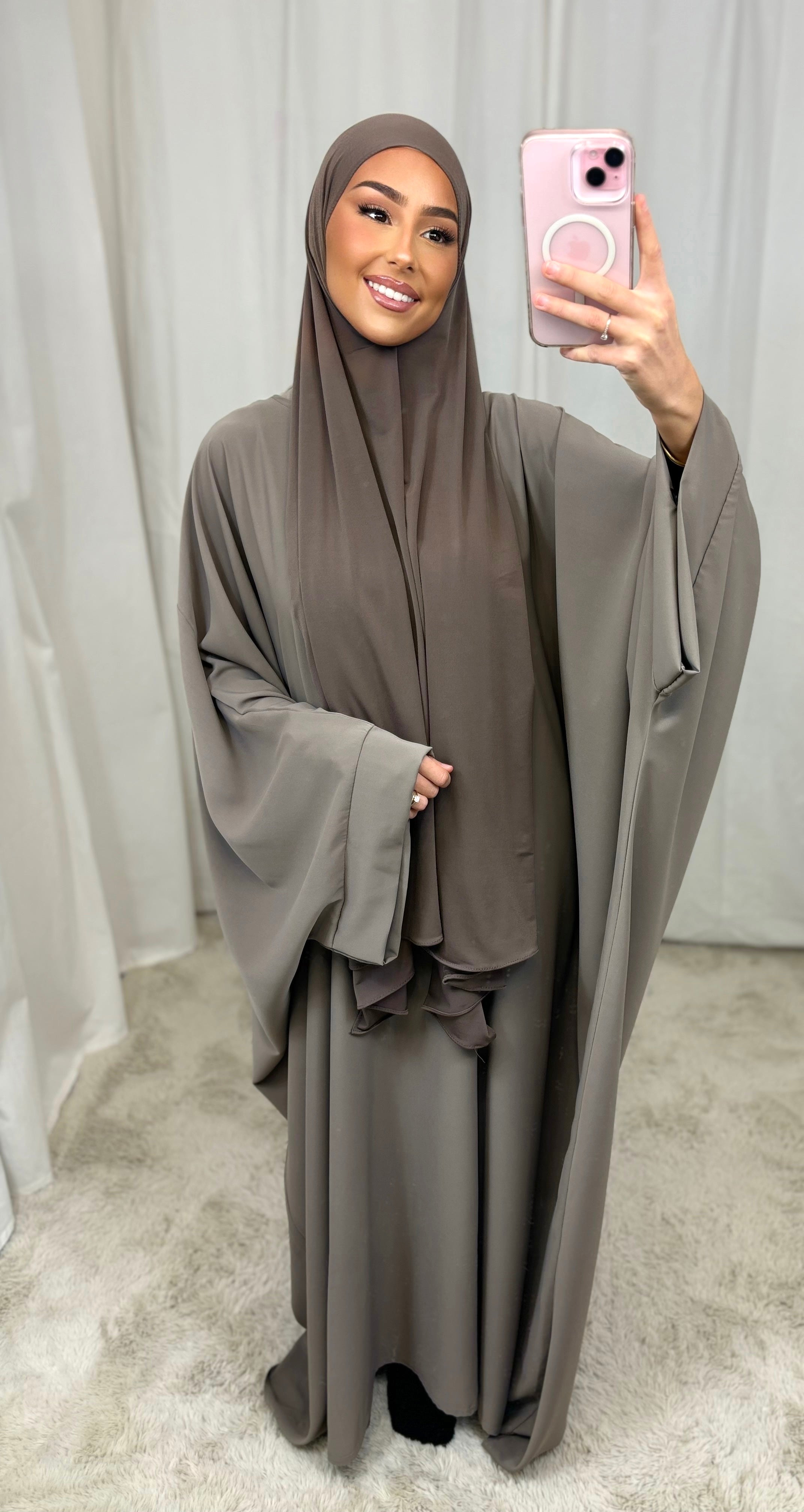 Abaya FARACHA - taupe
