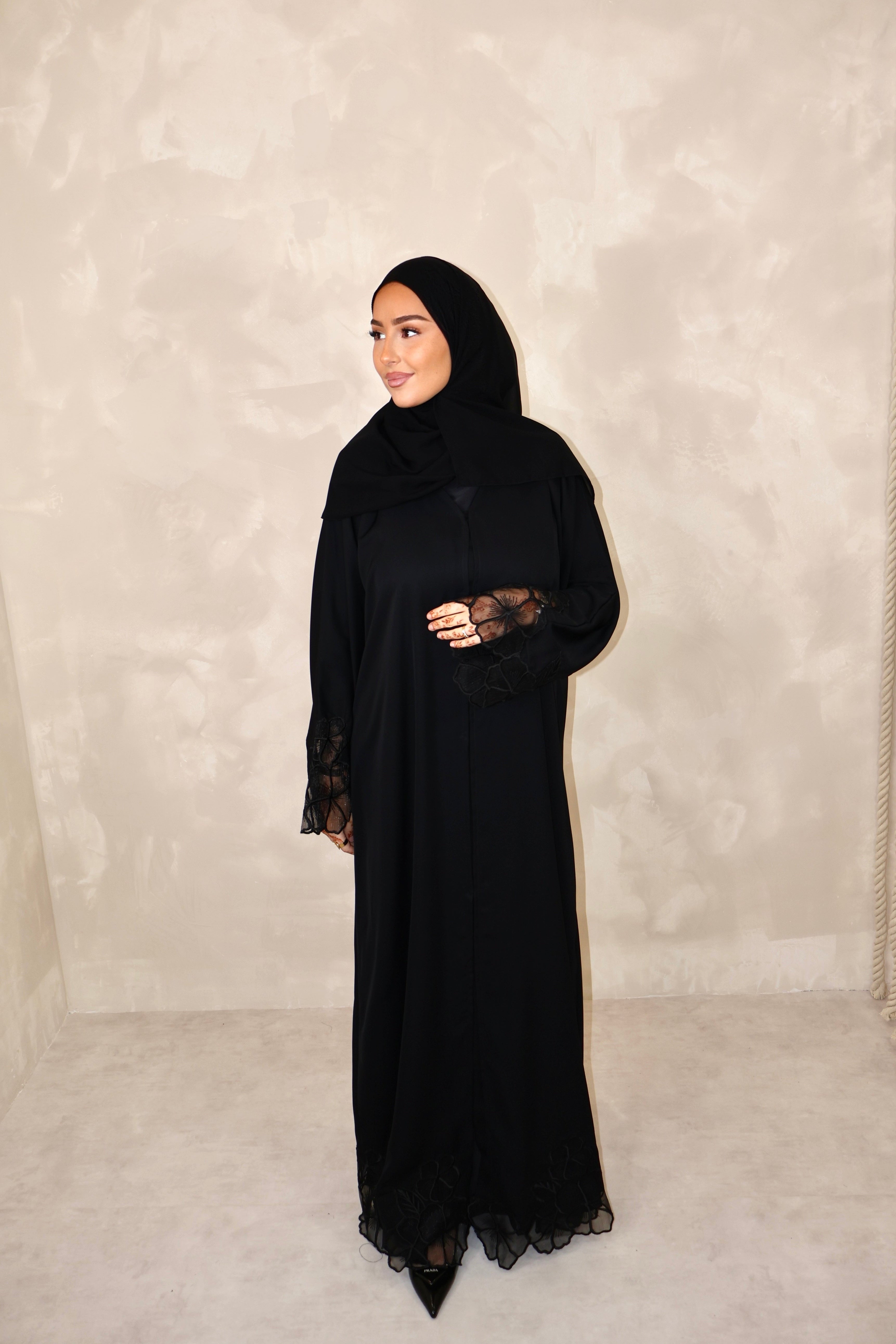 Abaya de Dubai (n115) - ARABIA BLACK