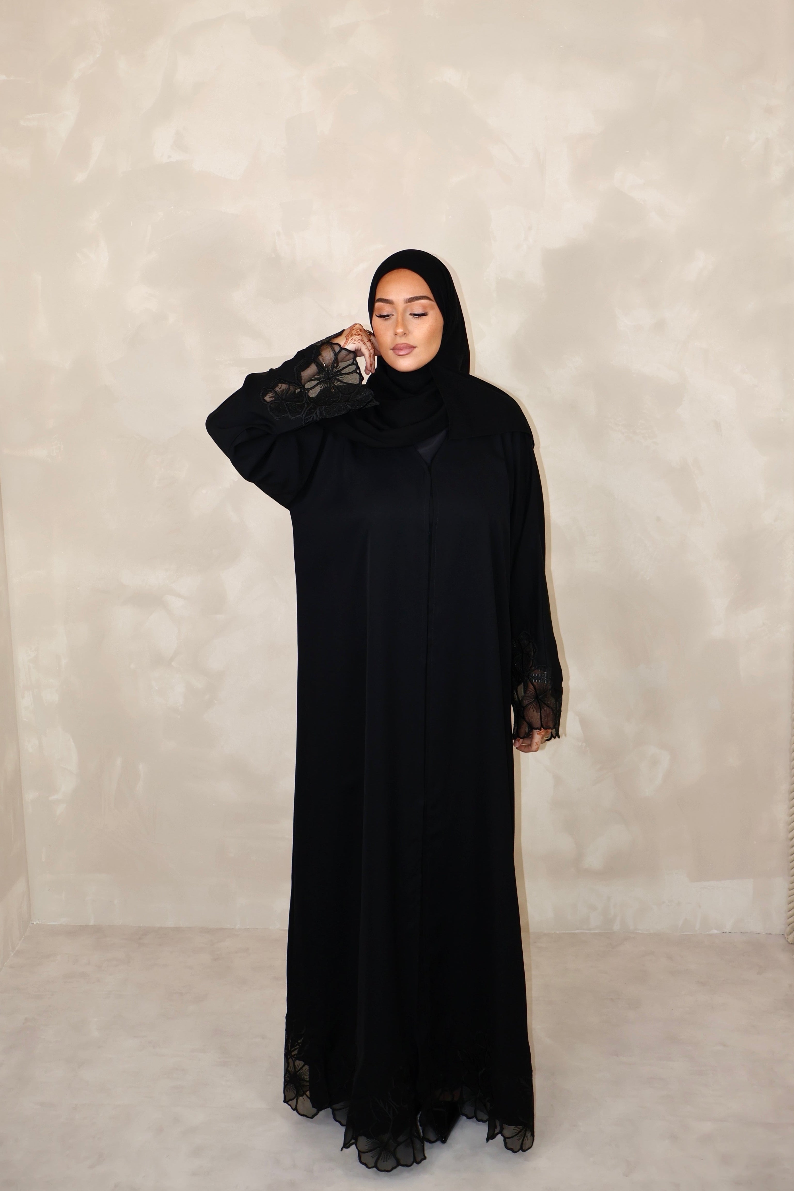 Abaya de Dubai (n115) - ARABIA BLACK