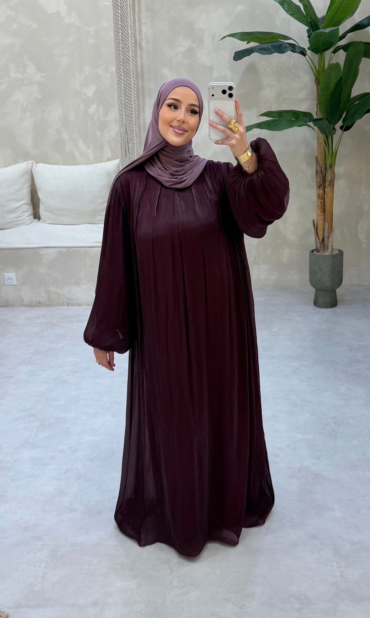 Robe PRINCESSE - Prune