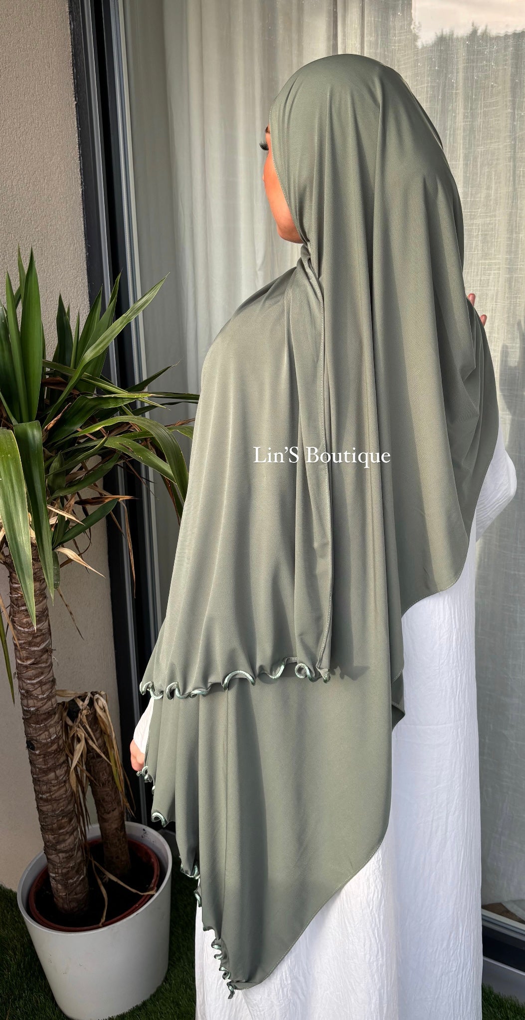 Chouchou SEDEF Luxus-Premium-Trikot – helles Khaki