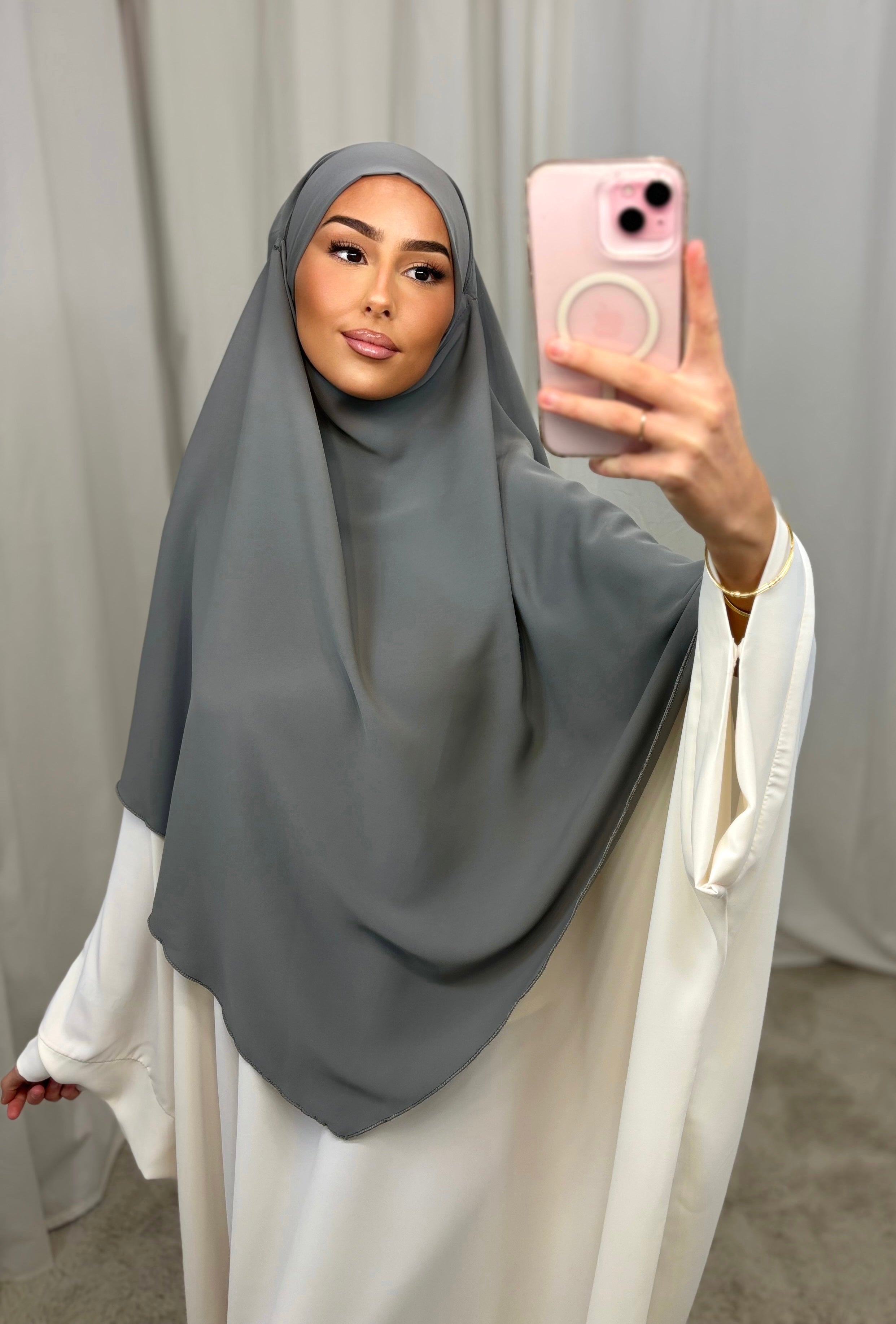Medina Seidenkhimar - grau