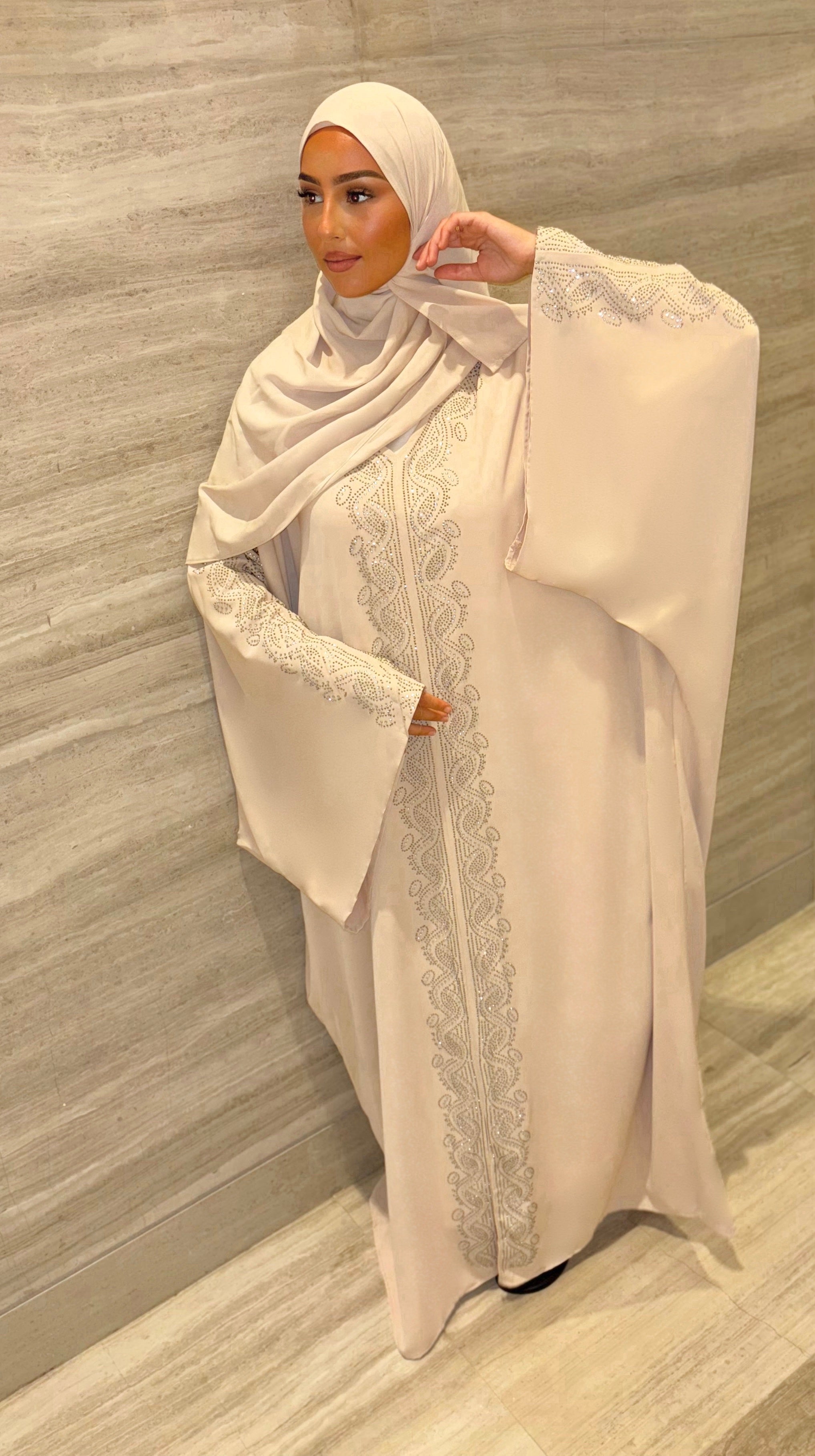 Dubai Jasmine Abaya + Veil