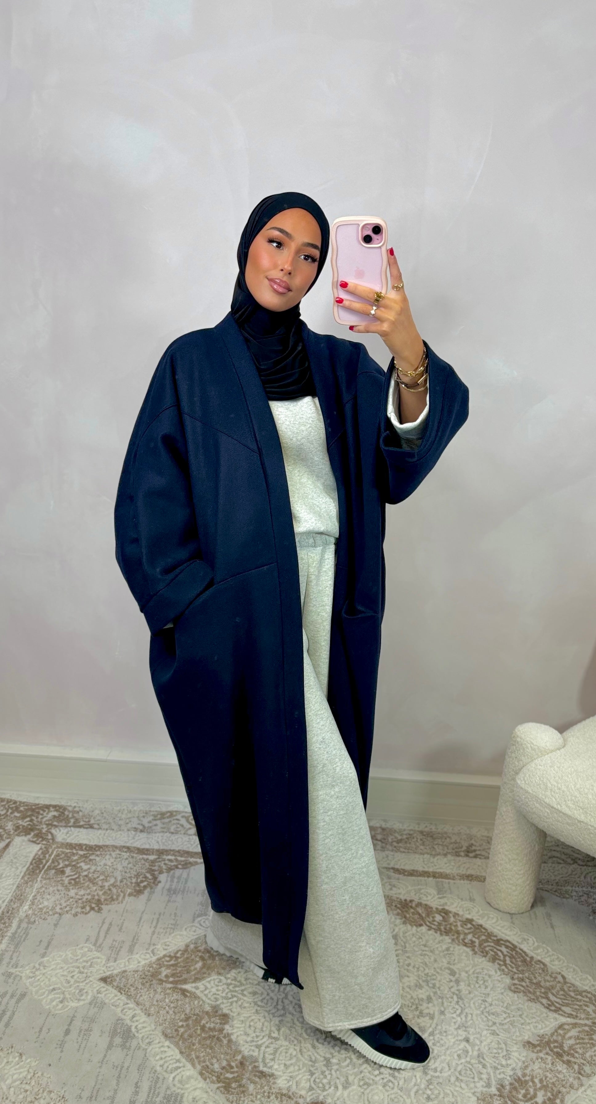 Cardigan Lia - bleu nuit