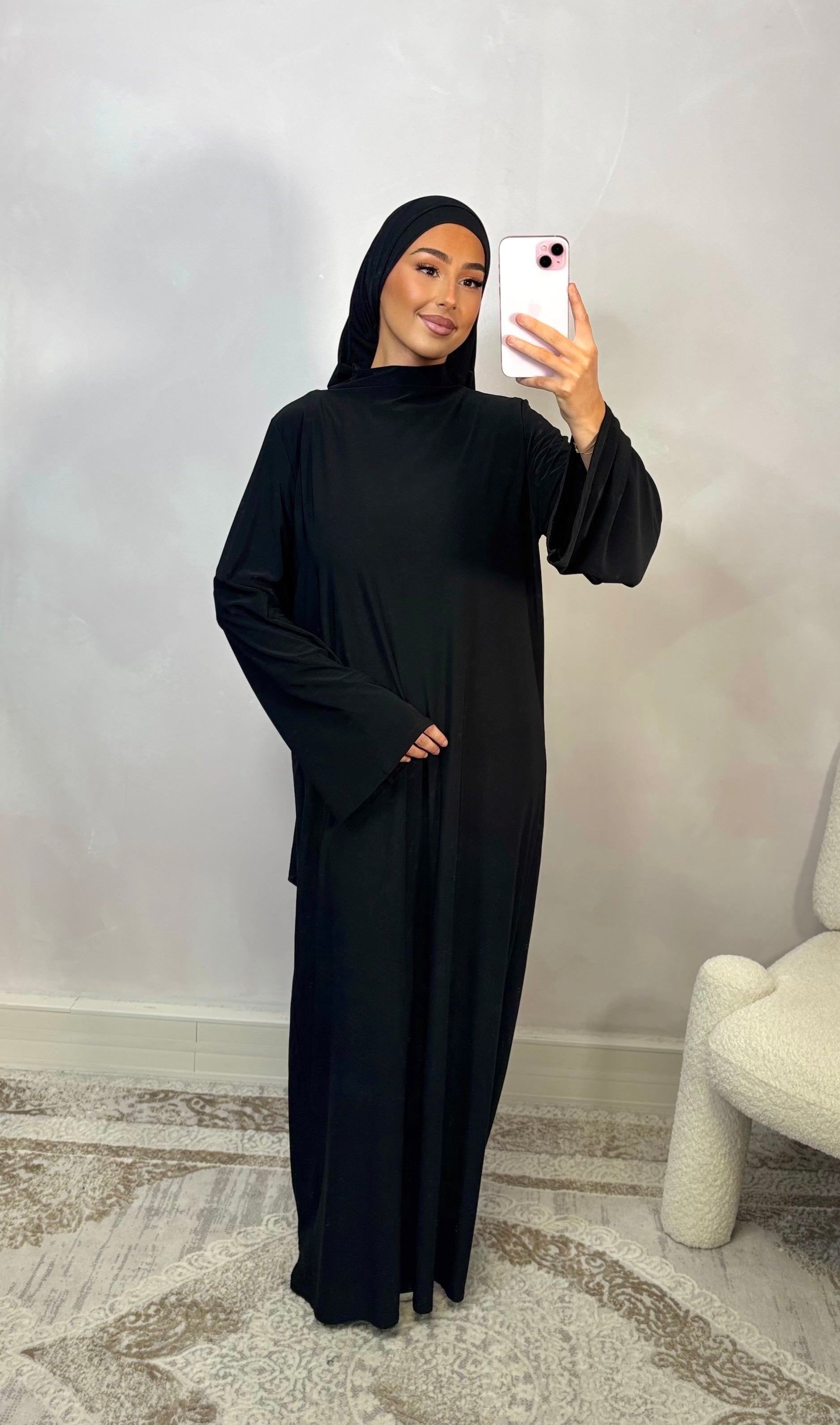 Set prière jersey premium de luxe LIN’S B - black