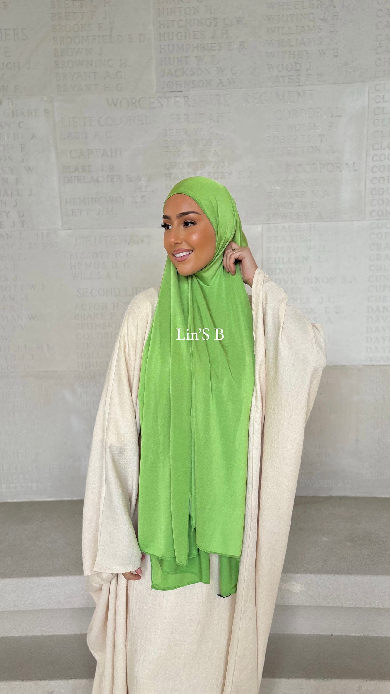 Jersey premium de luxe satiné - vert pomme