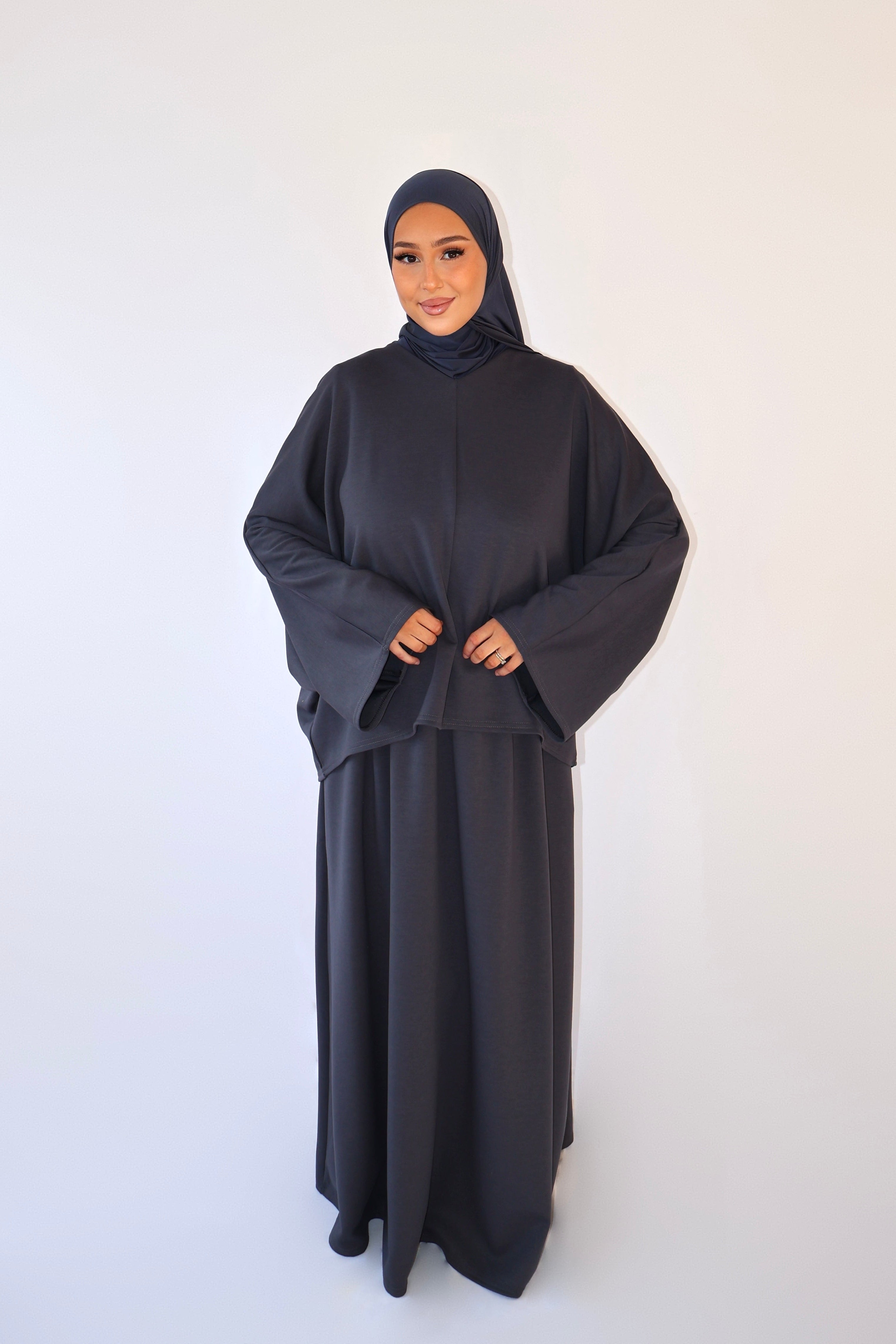 ensemble SWEAT KAMILA - GRIS ANTHRACITE