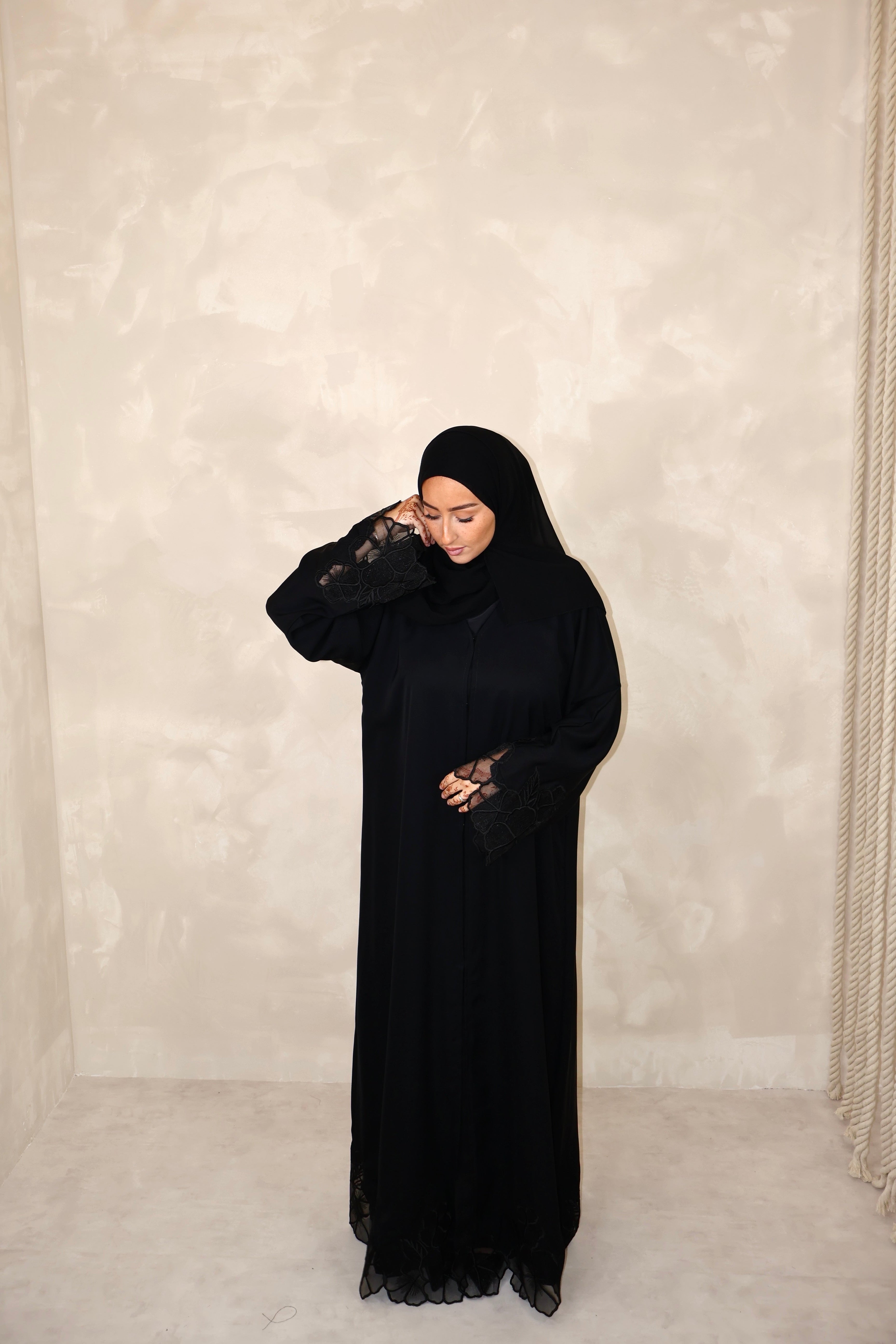 Abaya de Dubai (n115) - ARABIA BLACK
