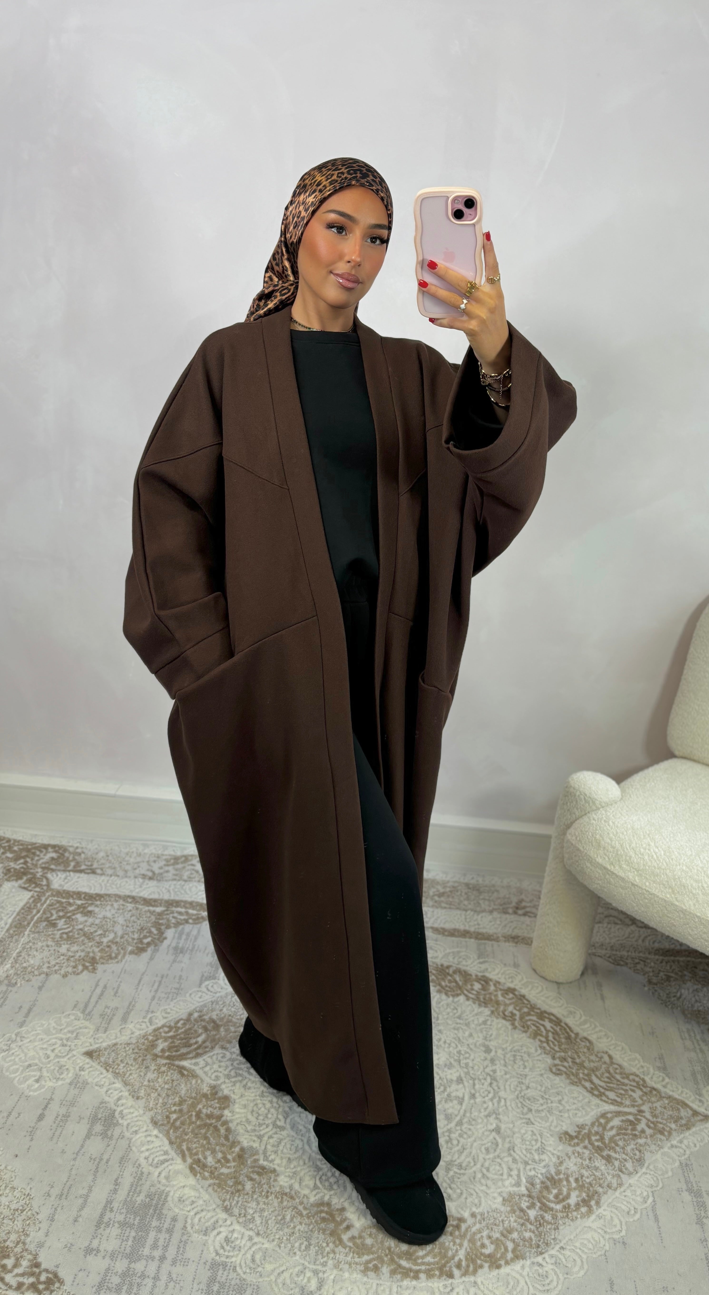 Lia Cardigan - Dark Brown