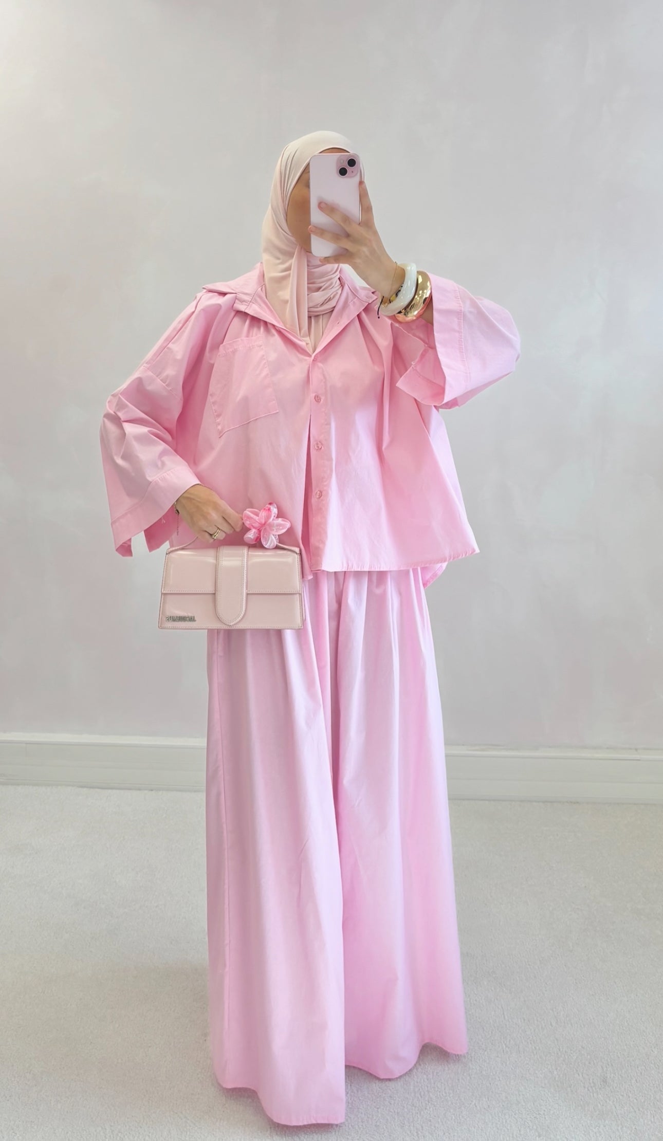 Chemise LEYA - baby pink