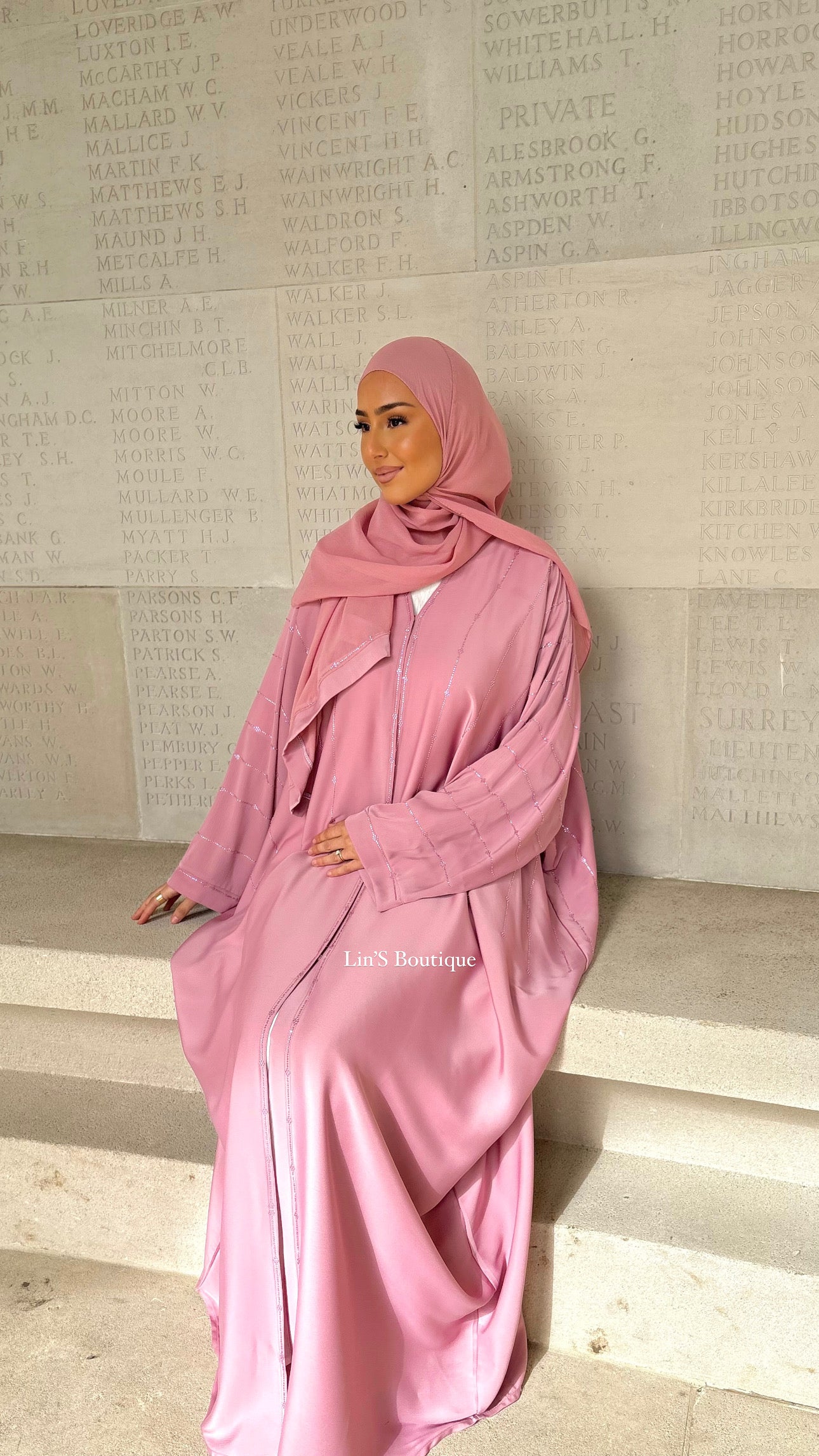 Abaya von Dubai EMIRACY - Rosa