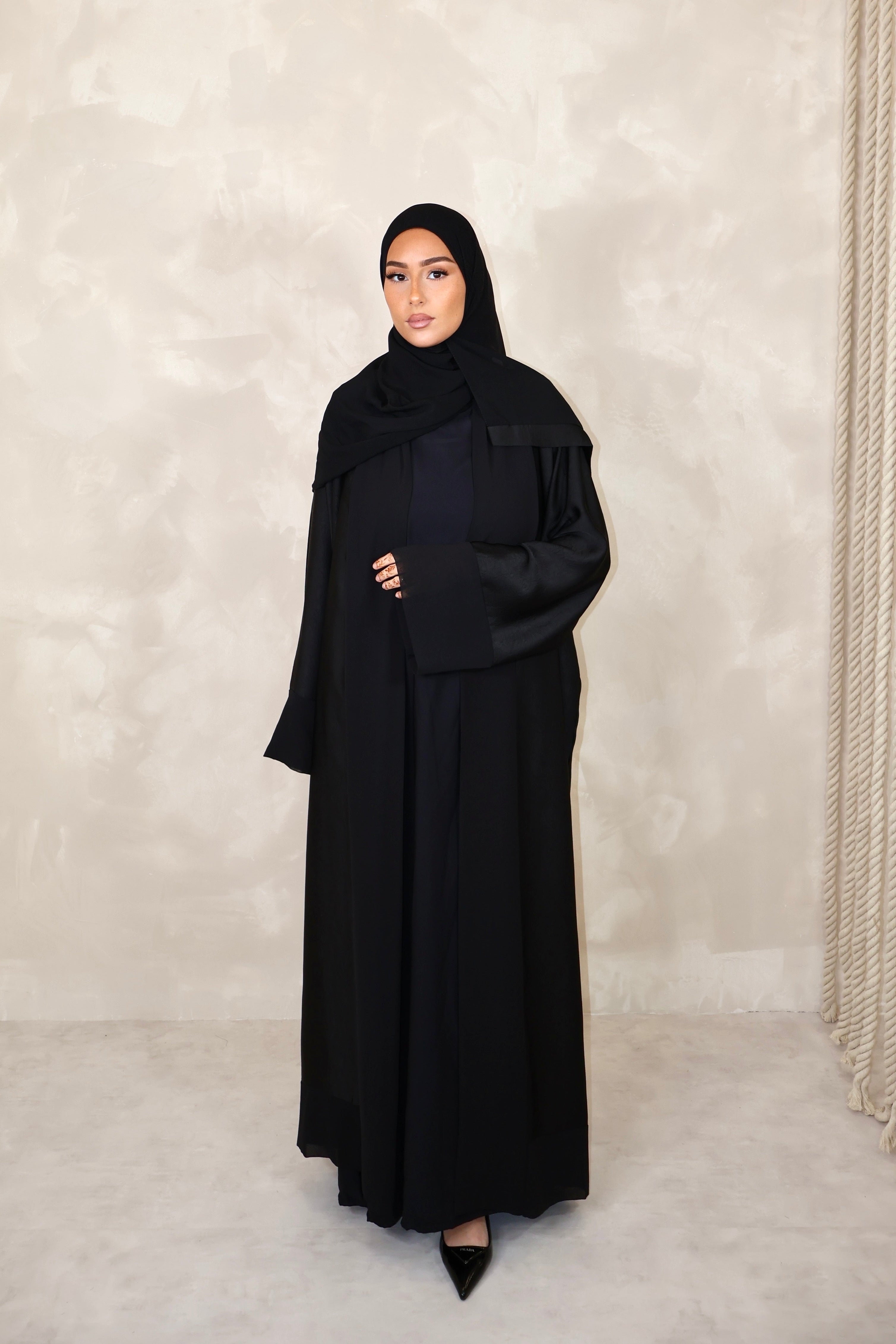 Kimono de Dubai (n98) - OPAL BLACK