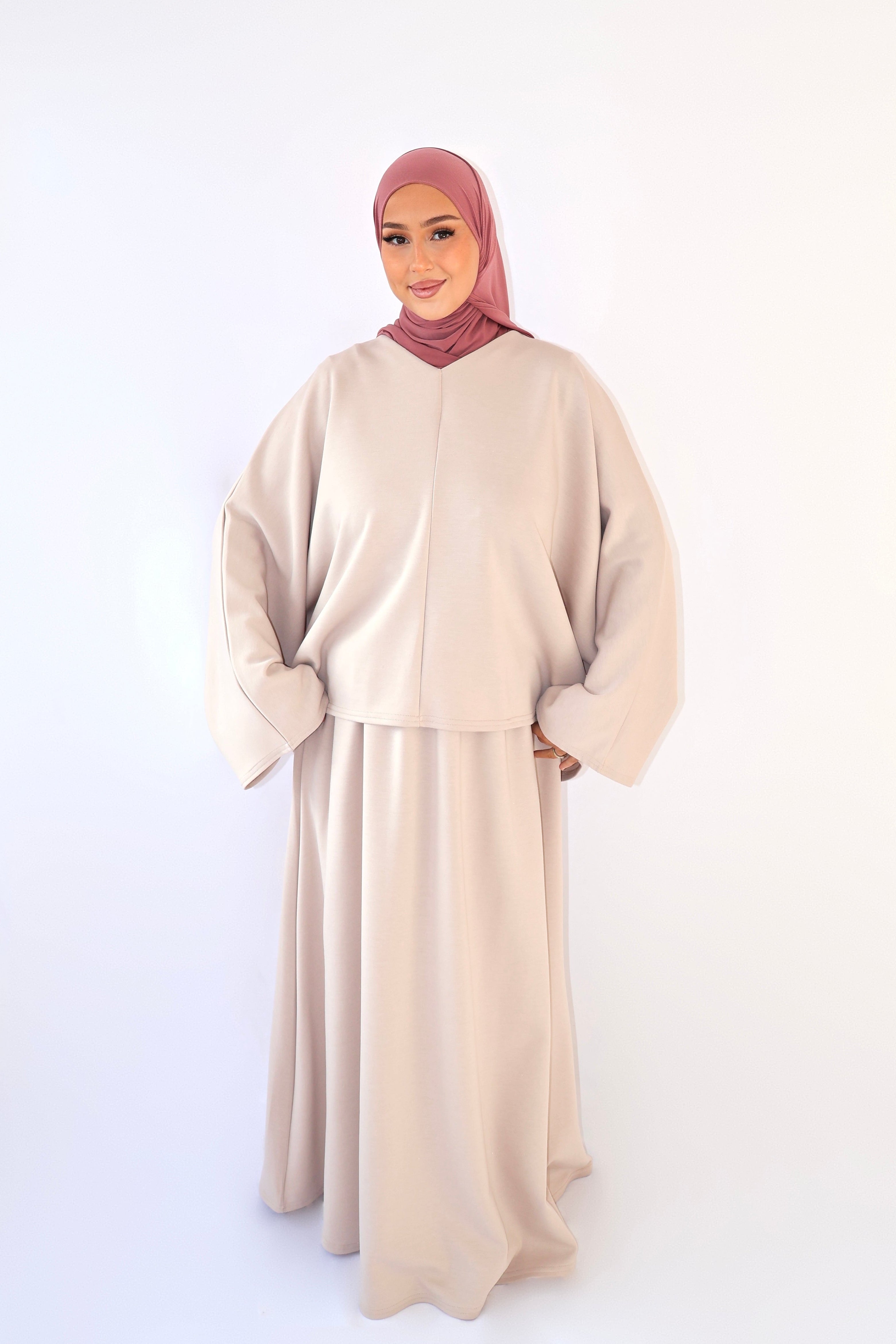 ensemble SWEAT KAMILA - CREAM