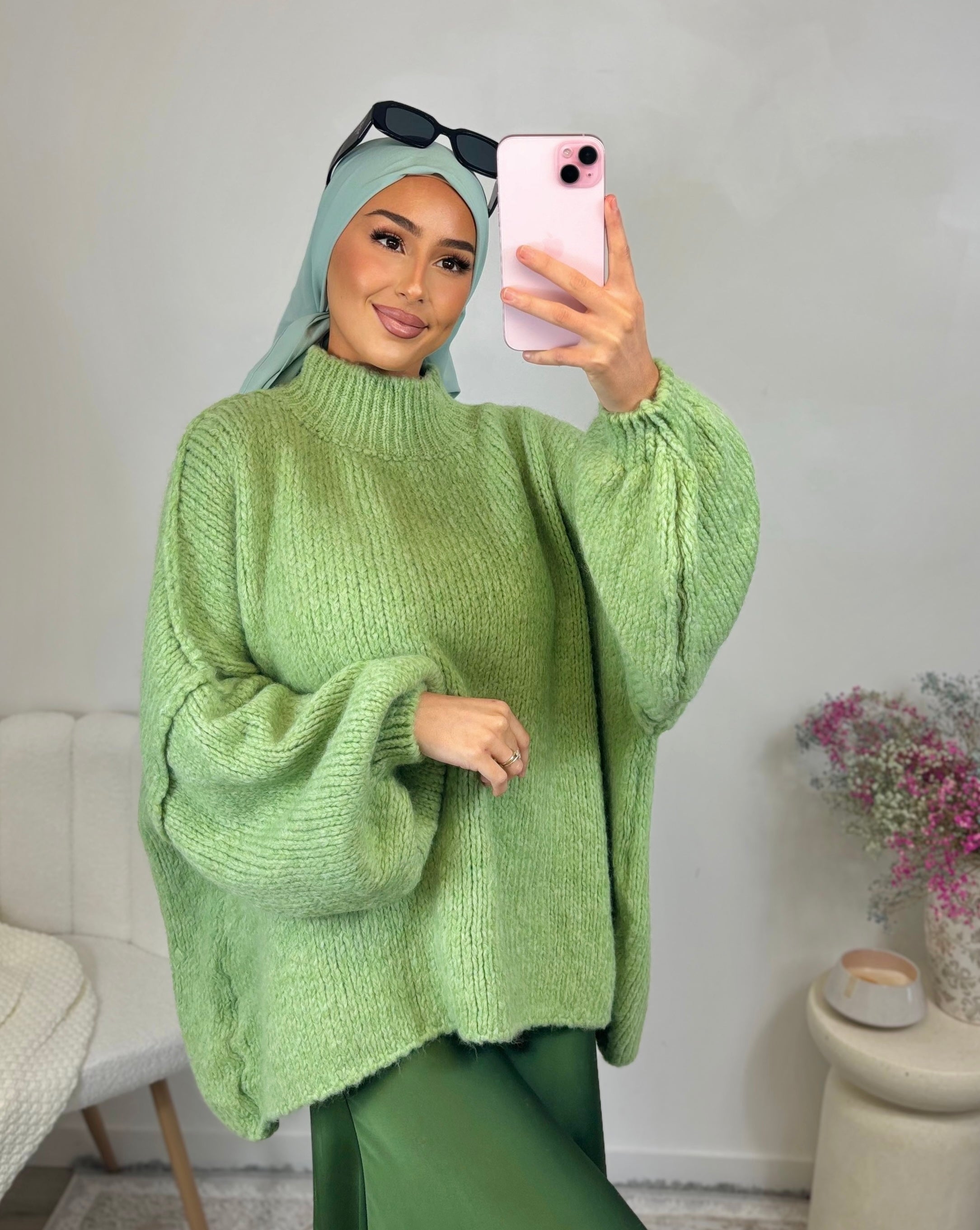 LANA sweater - pistachio