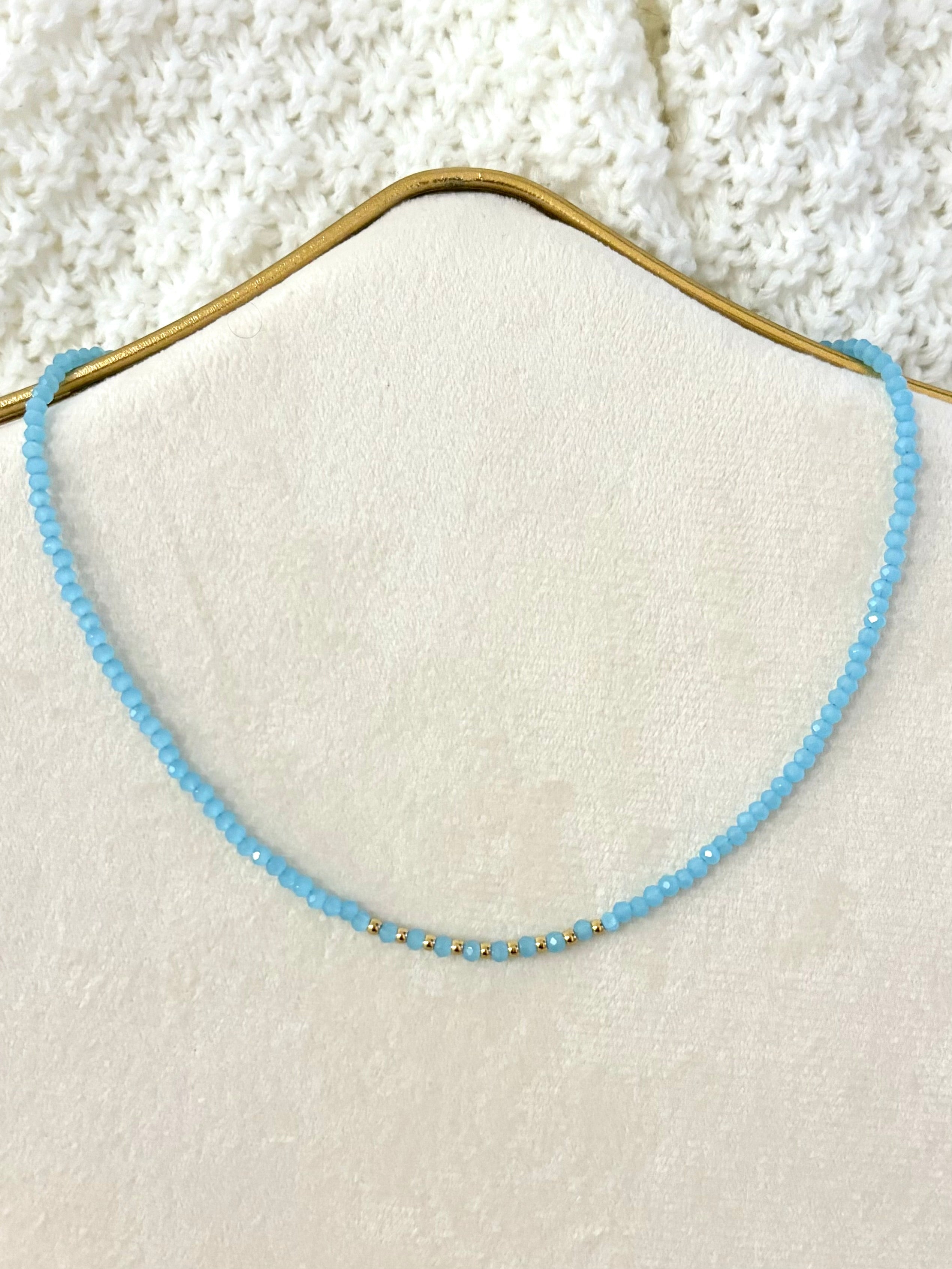 Goldene Halskette - PURE PEARL