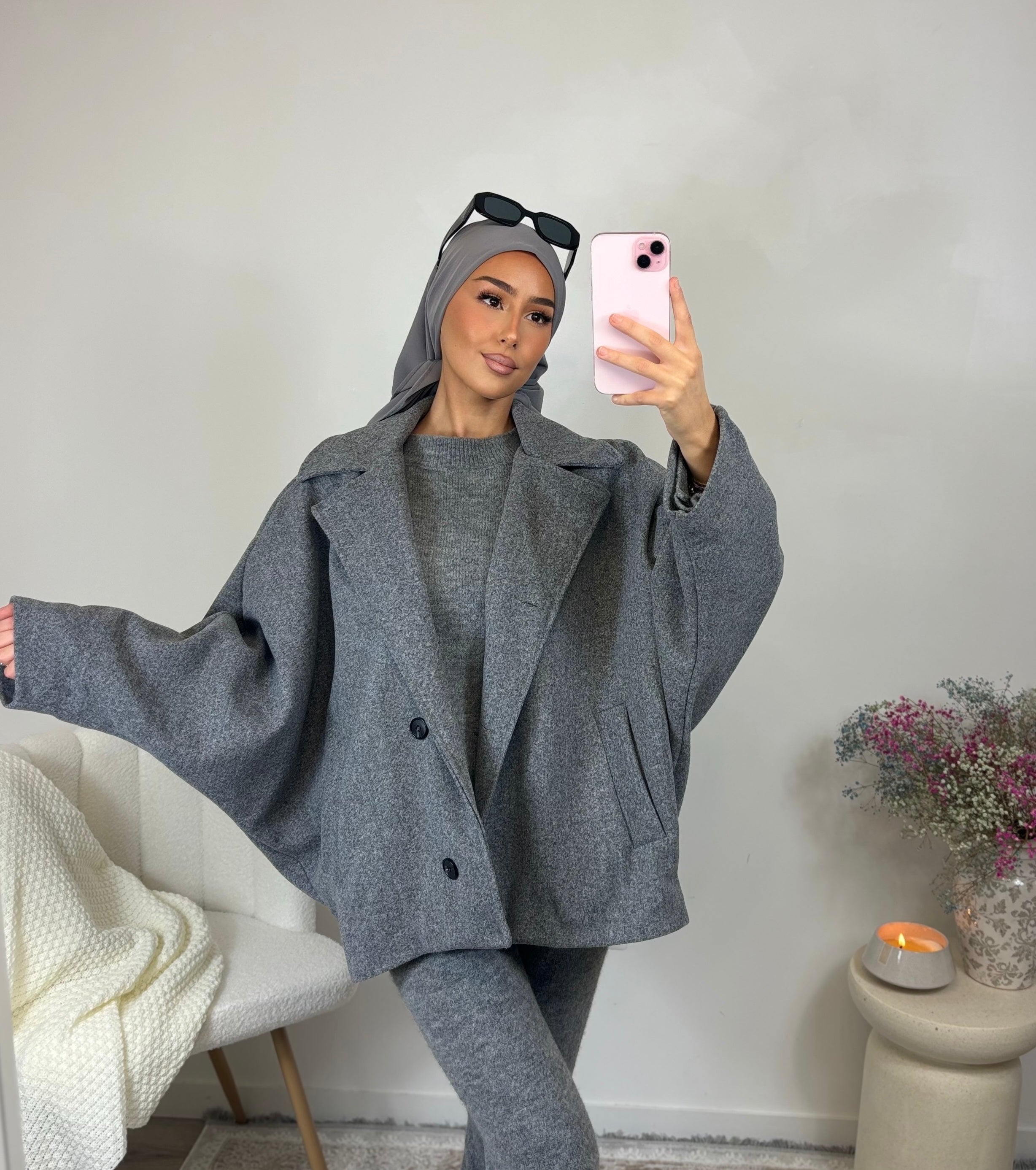 Manteau dupe Z - Grey