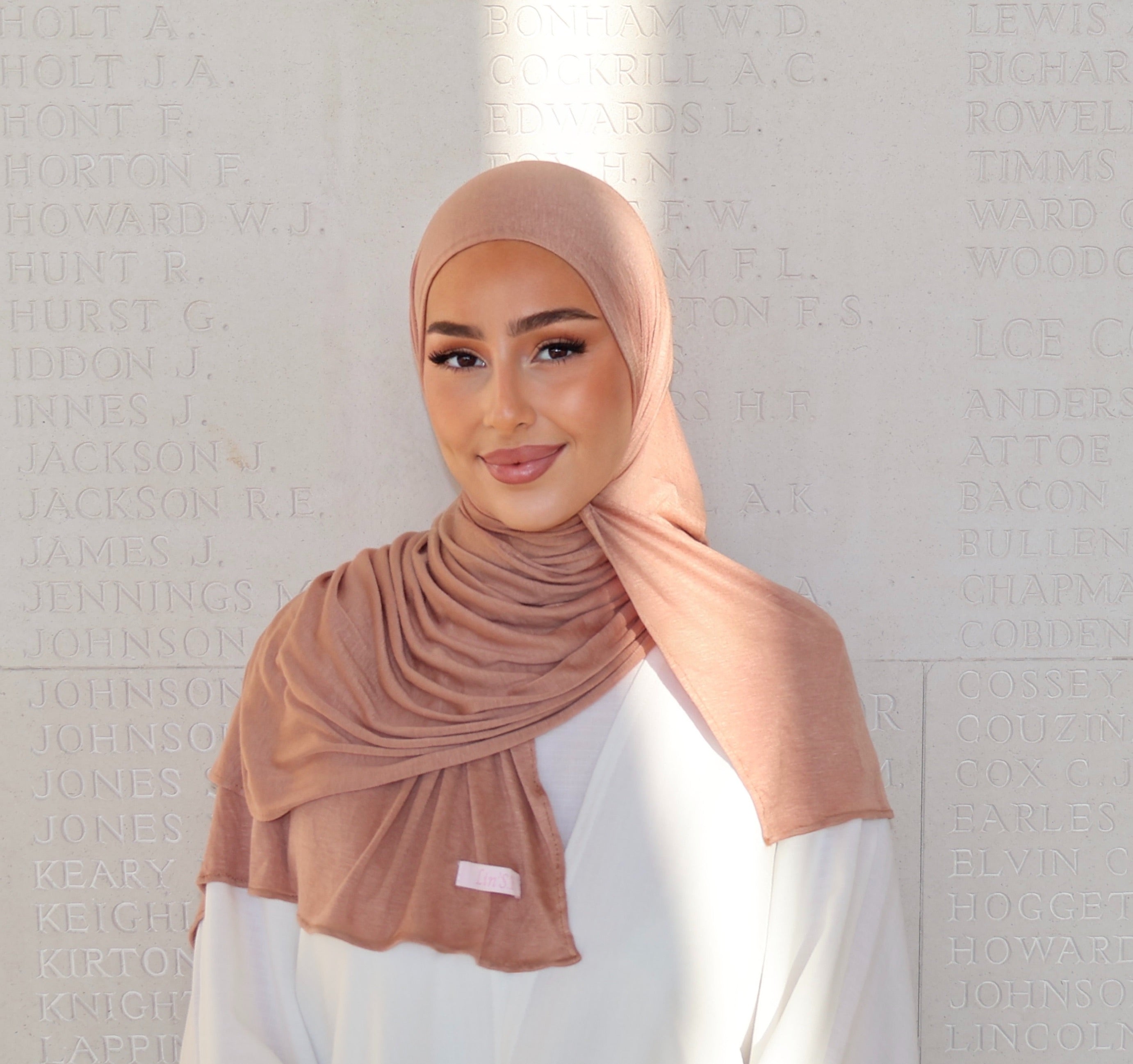 Jersey Bambus - dunkler Sand