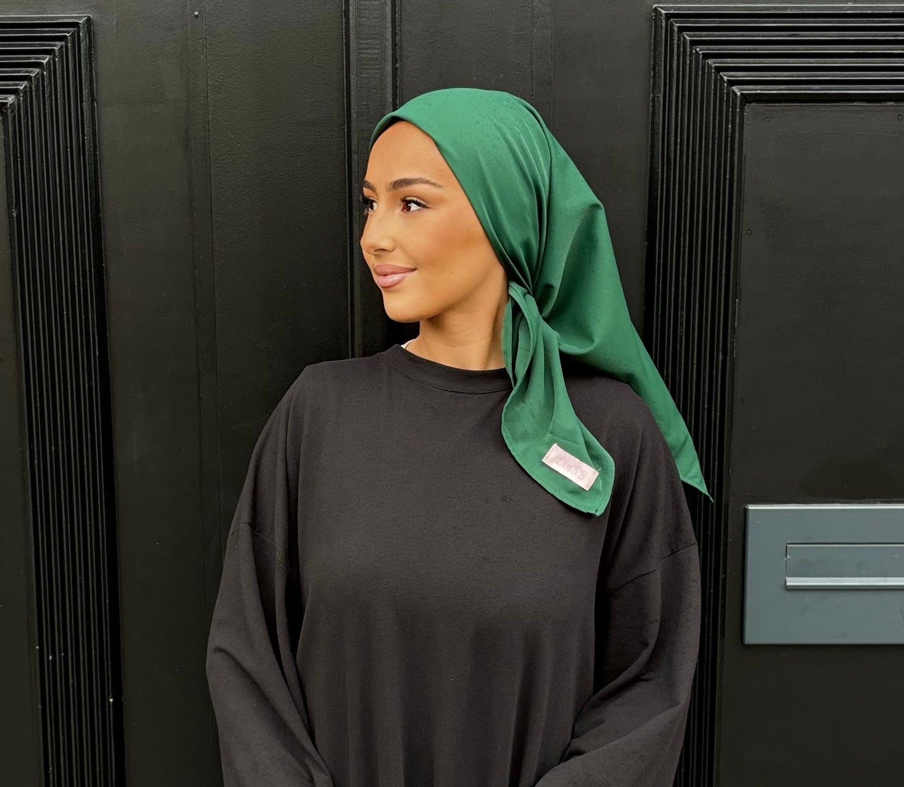 Carré de soie Lin’S B - Green