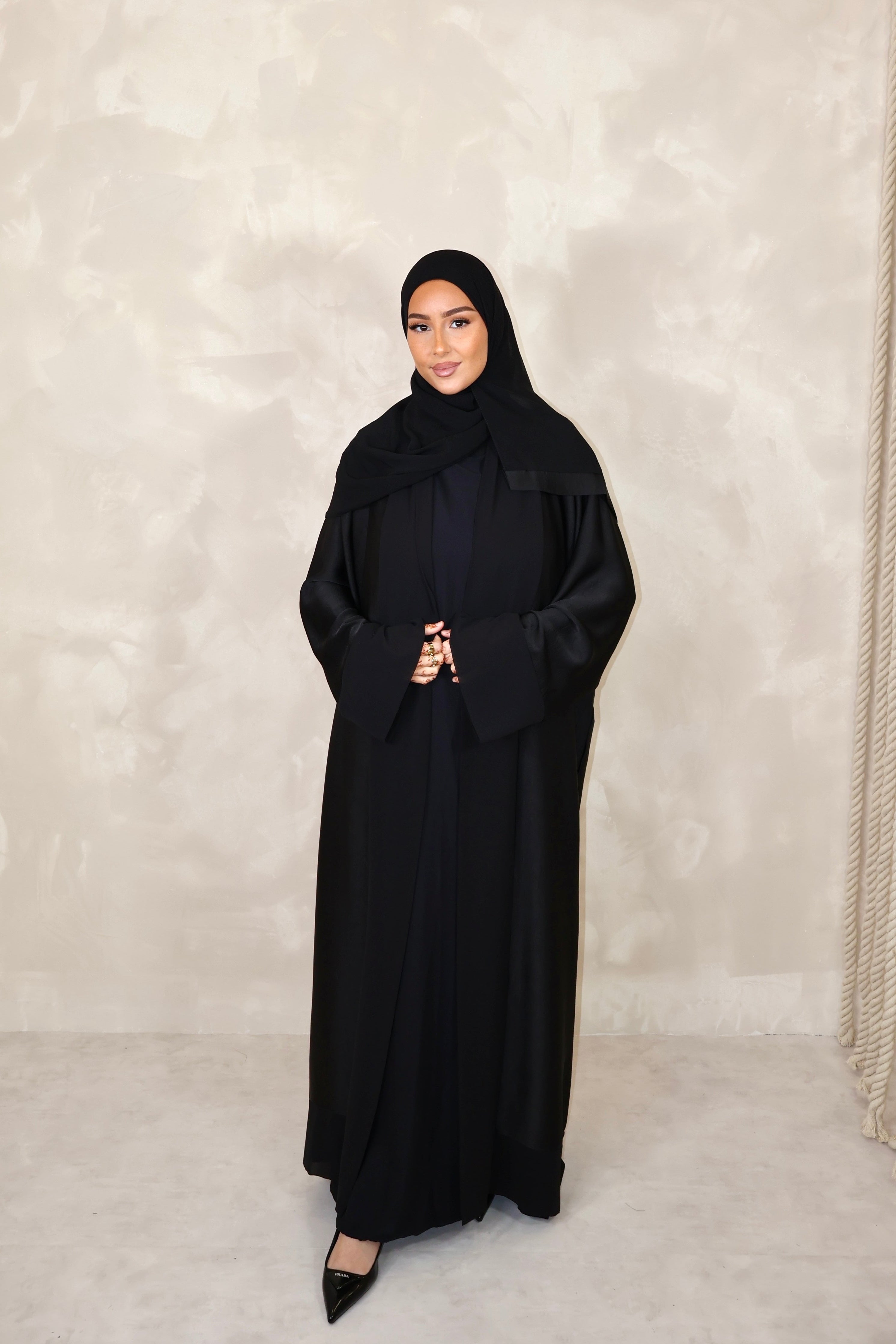 Kimono de Dubai (n98) - OPAL BLACK