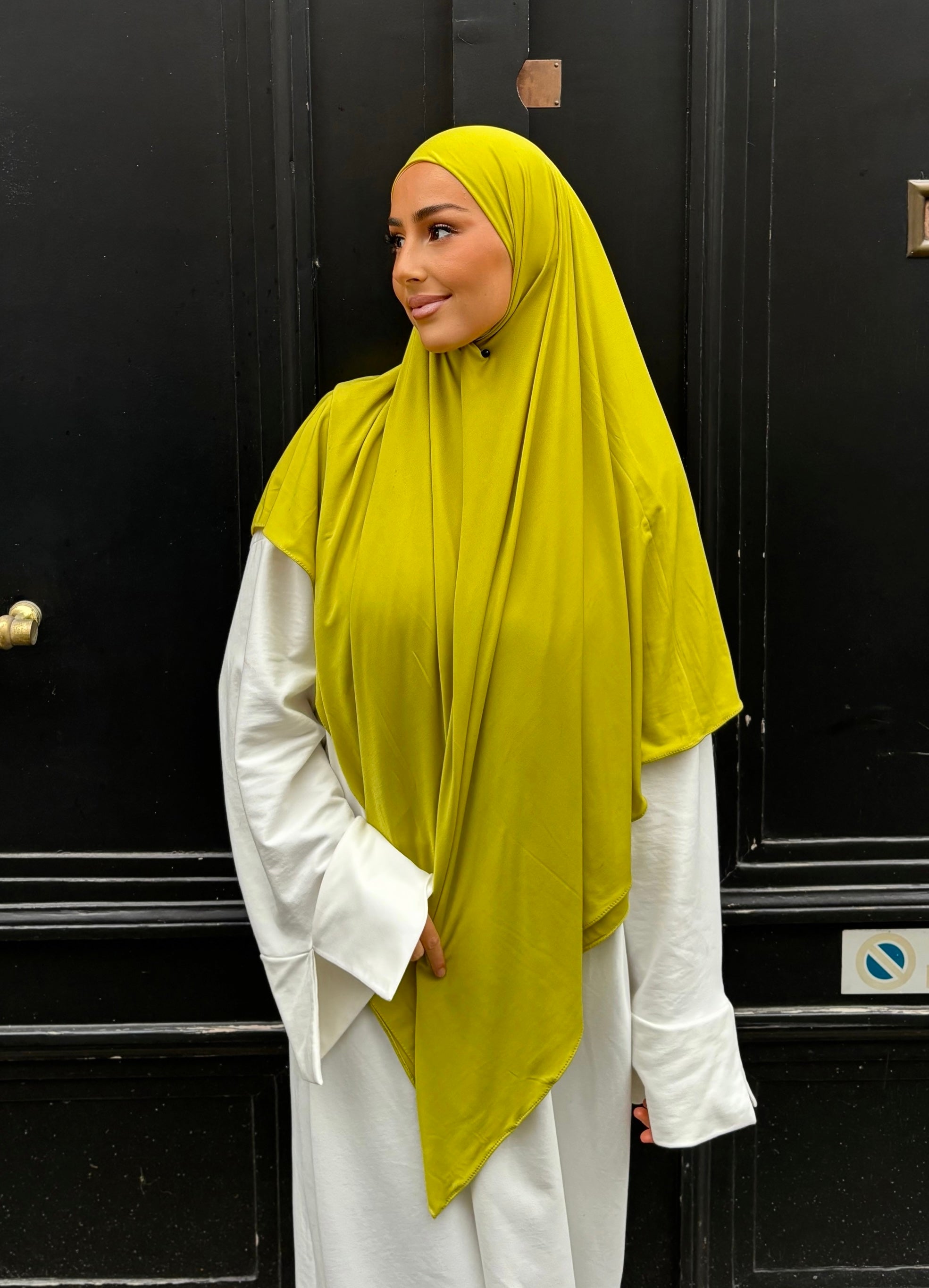 MAXI Jersey Premium de Luxe square - OLIVE