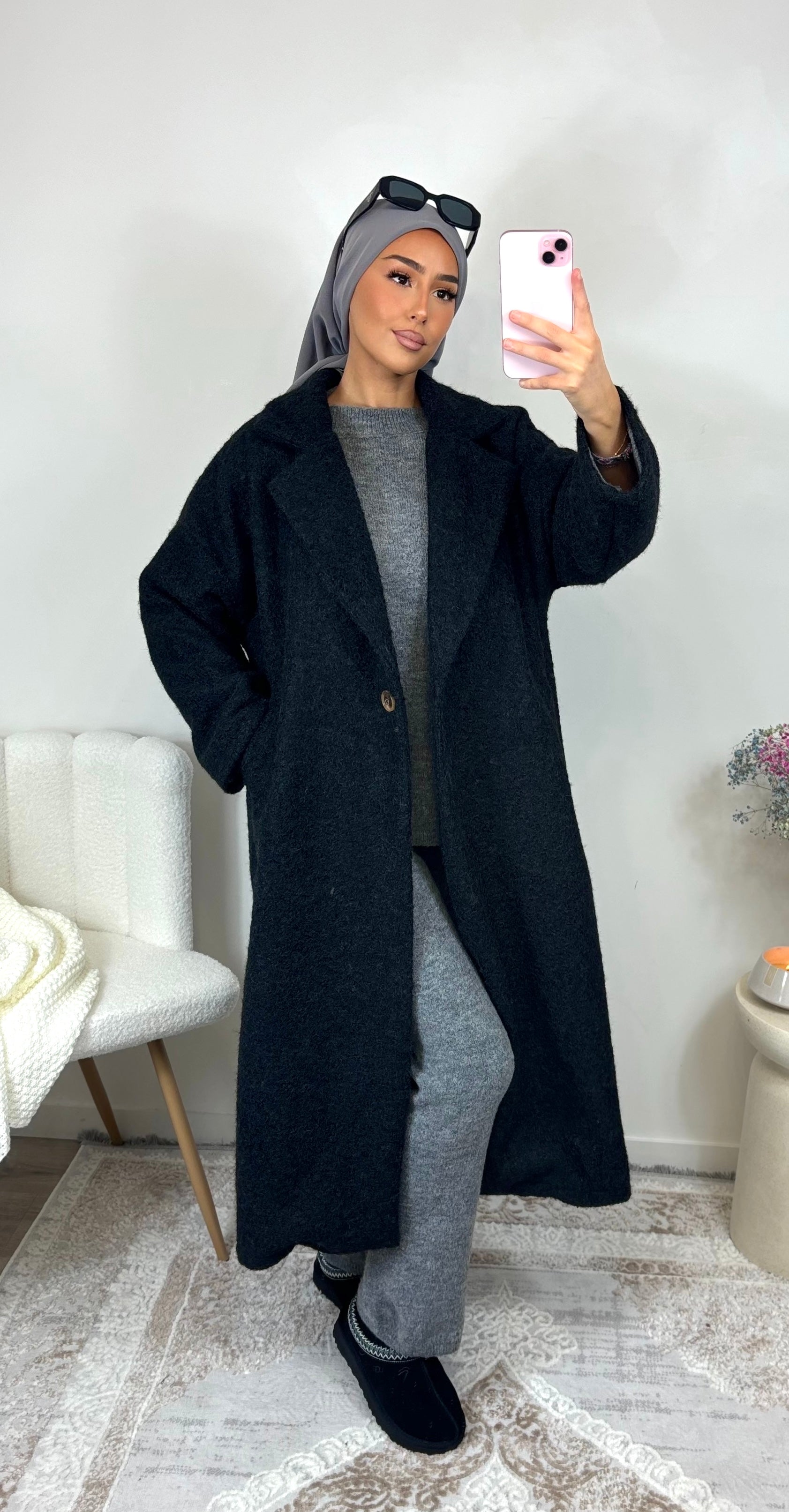 Manteau Soft - Black