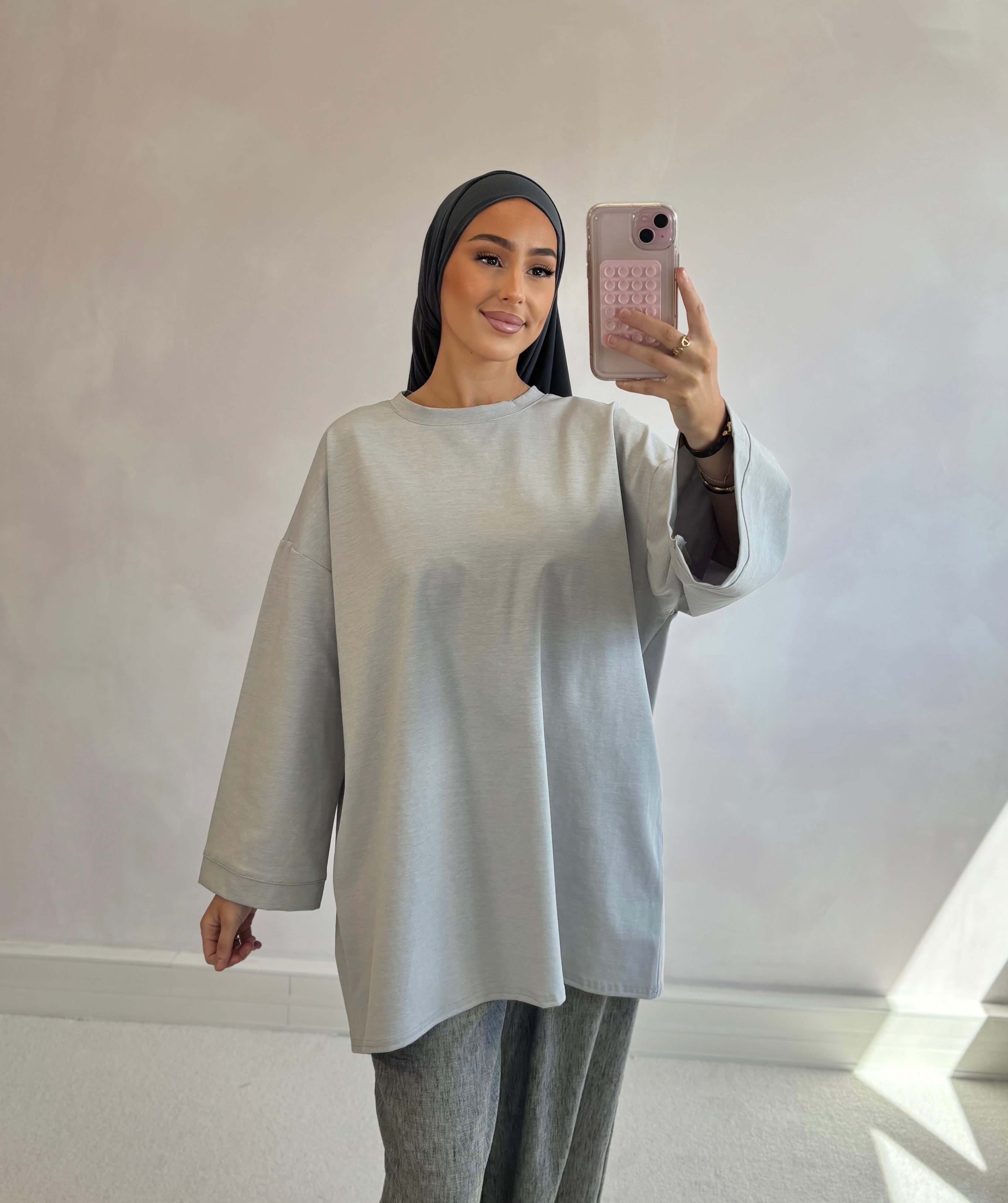 Tee-Shirt manche 3/4 - grey