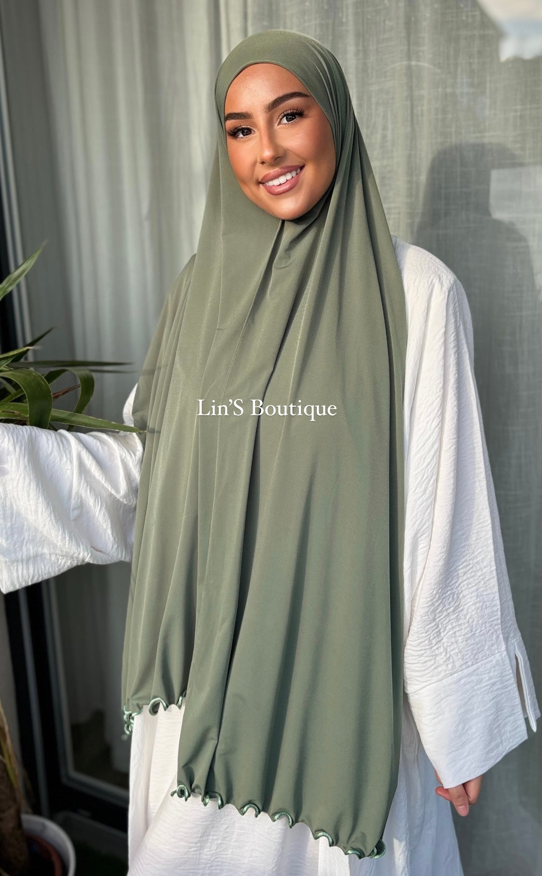 Chouchou SEDEF Luxus-Premium-Trikot – helles Khaki
