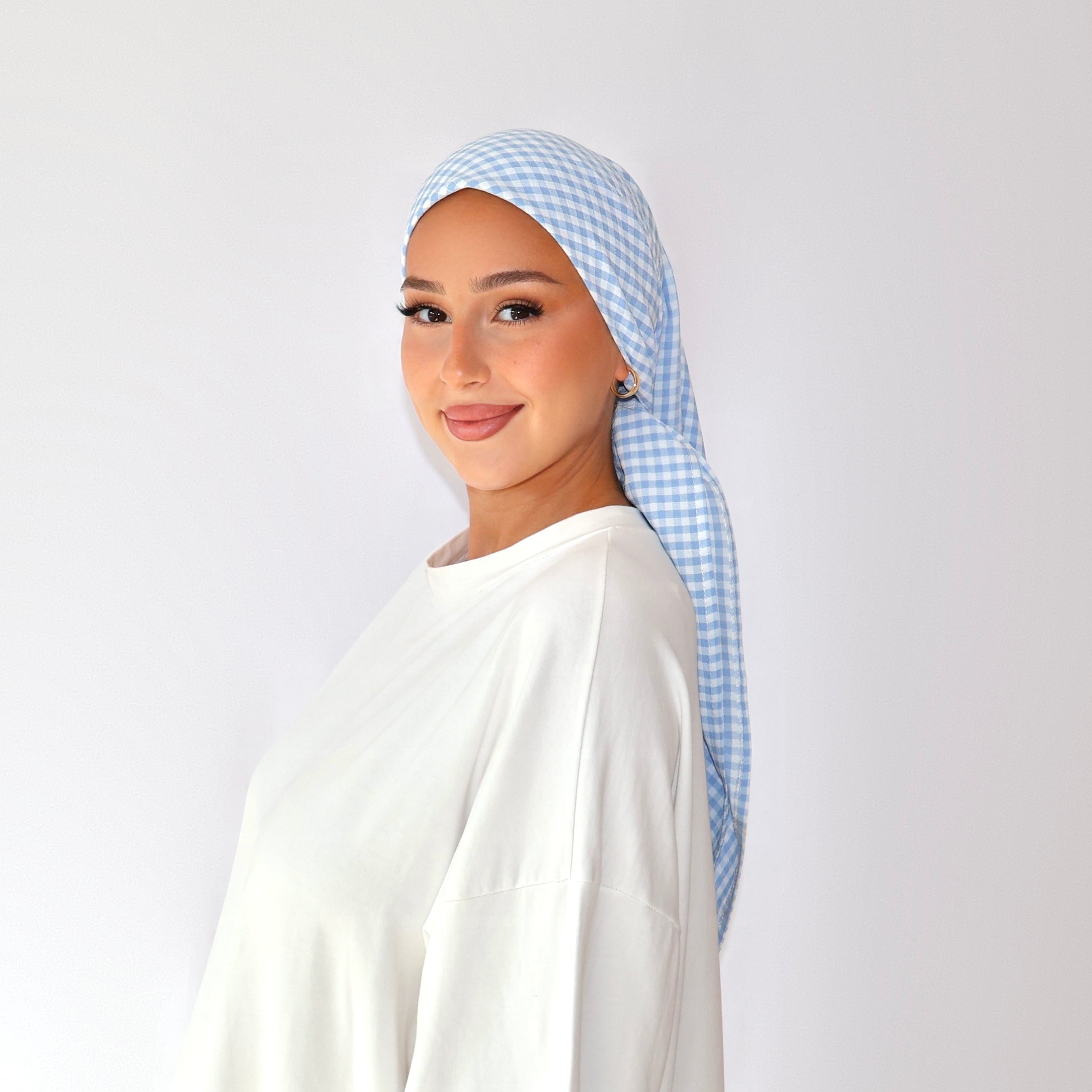 Carré VICHY - BABY BLUE