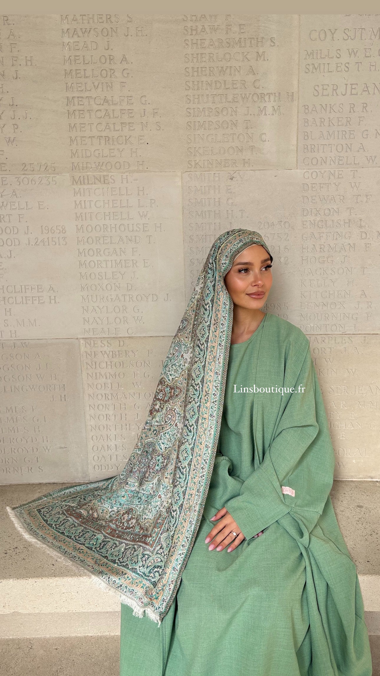 Cashmere Pashmina with Rhinestones - n93