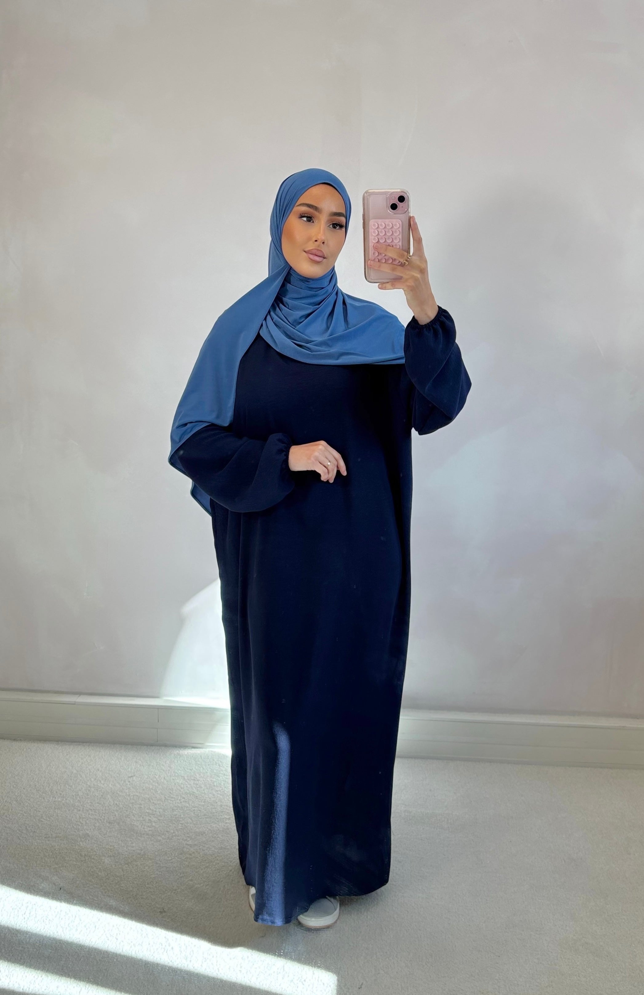 Abaya SIMPLE JAZZ - midnight blue