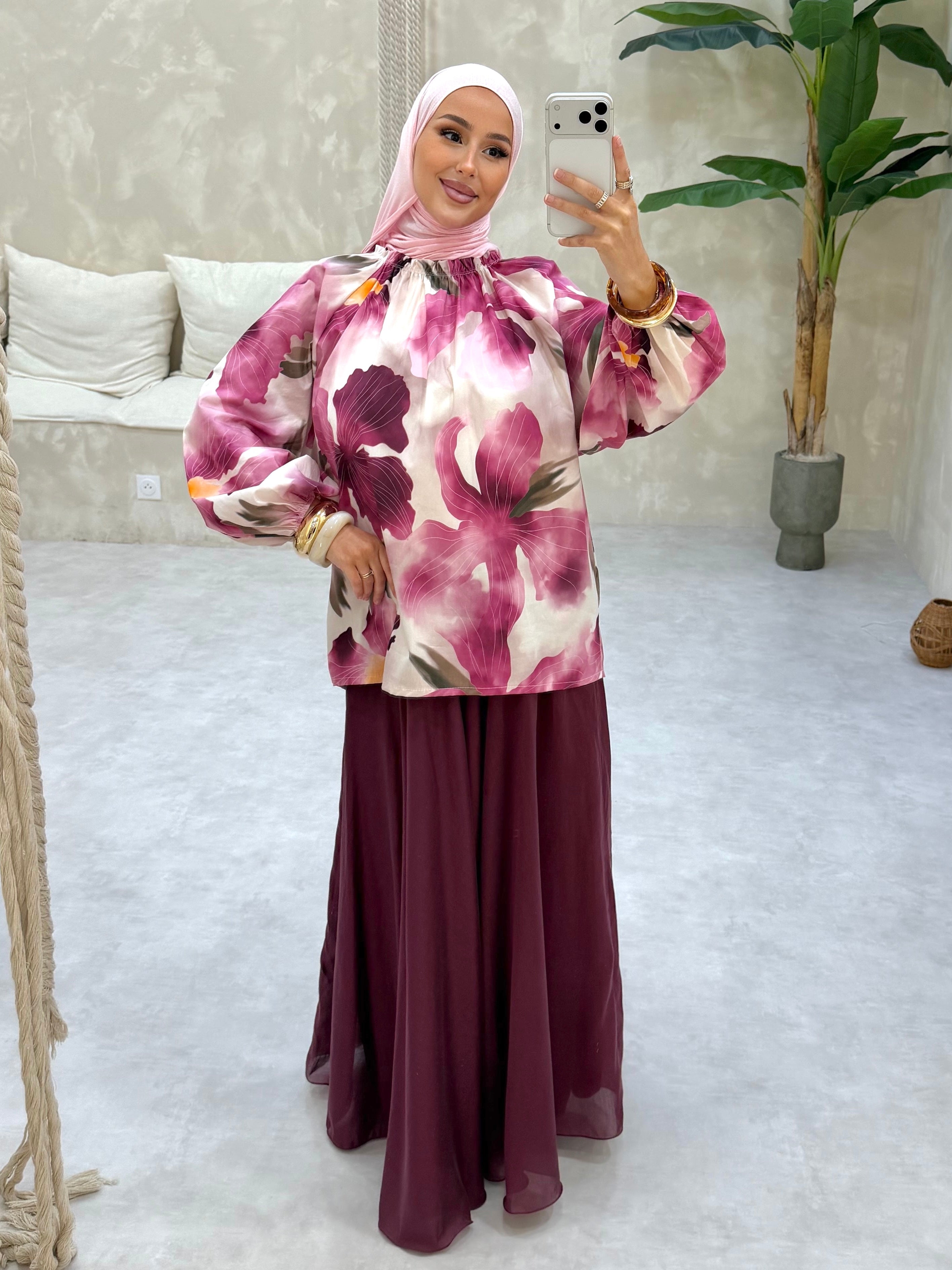 Chemisier SAYA - Pink
