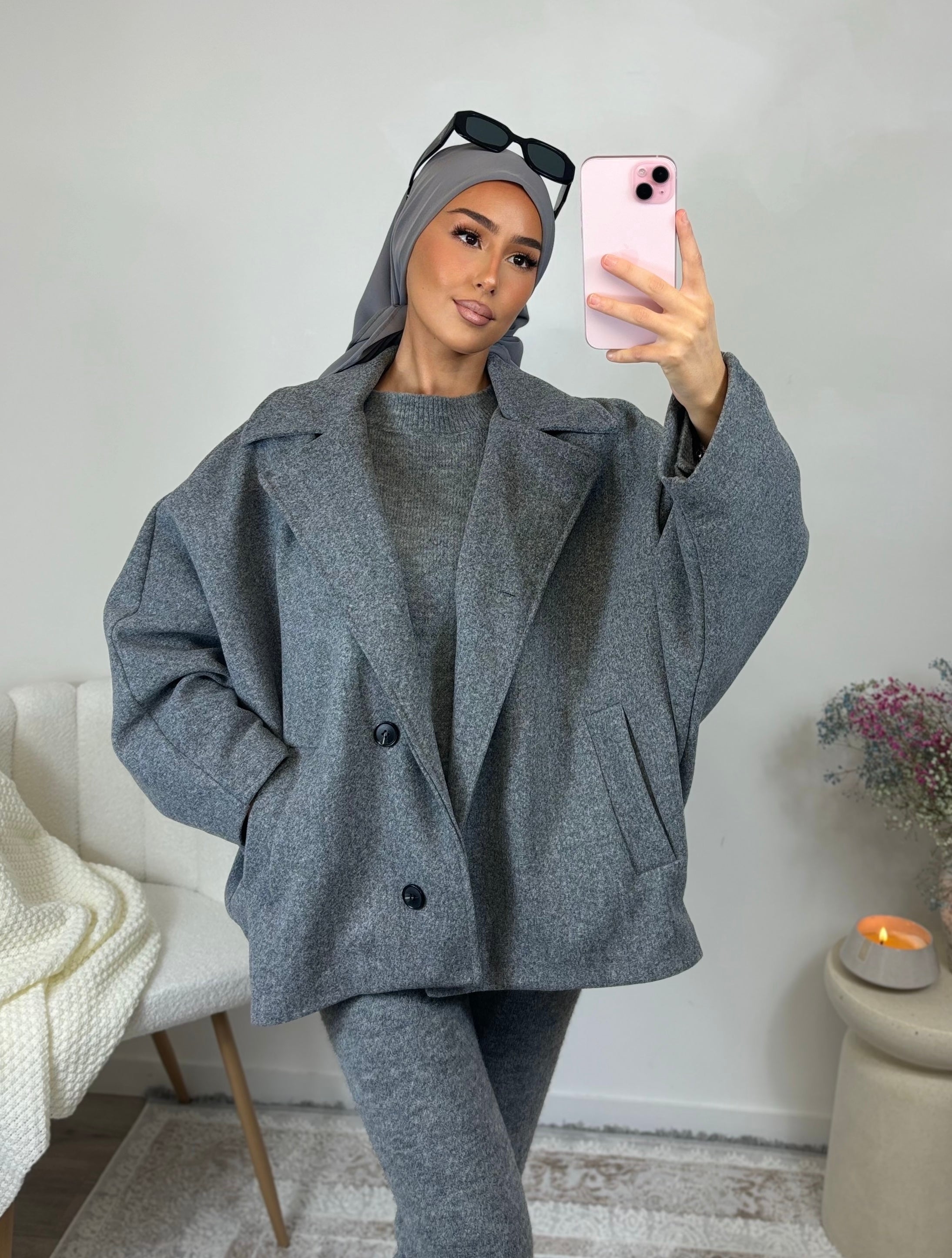 Manteau dupe Z - Grey