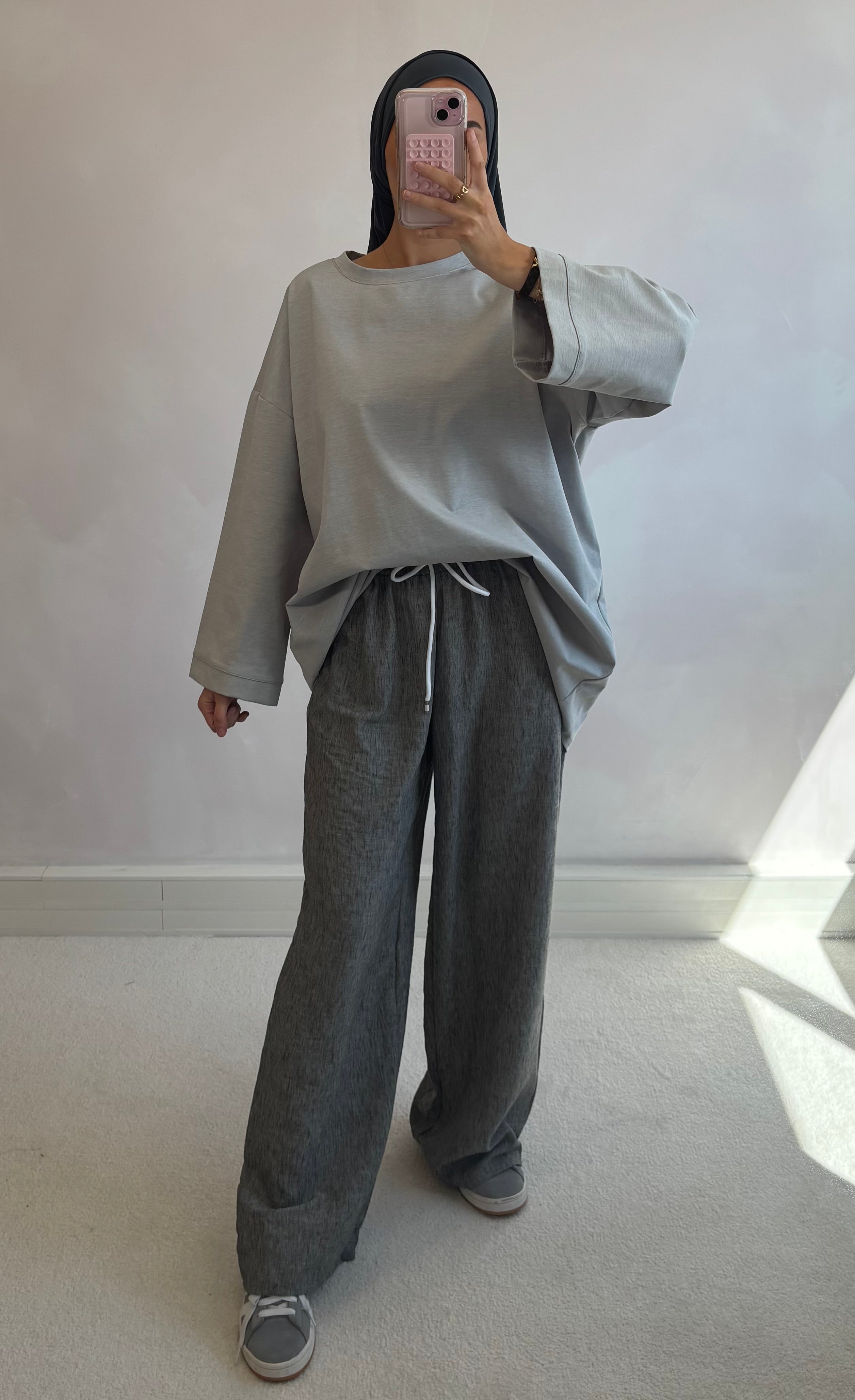 Tee-Shirt manche 3/4 - grey