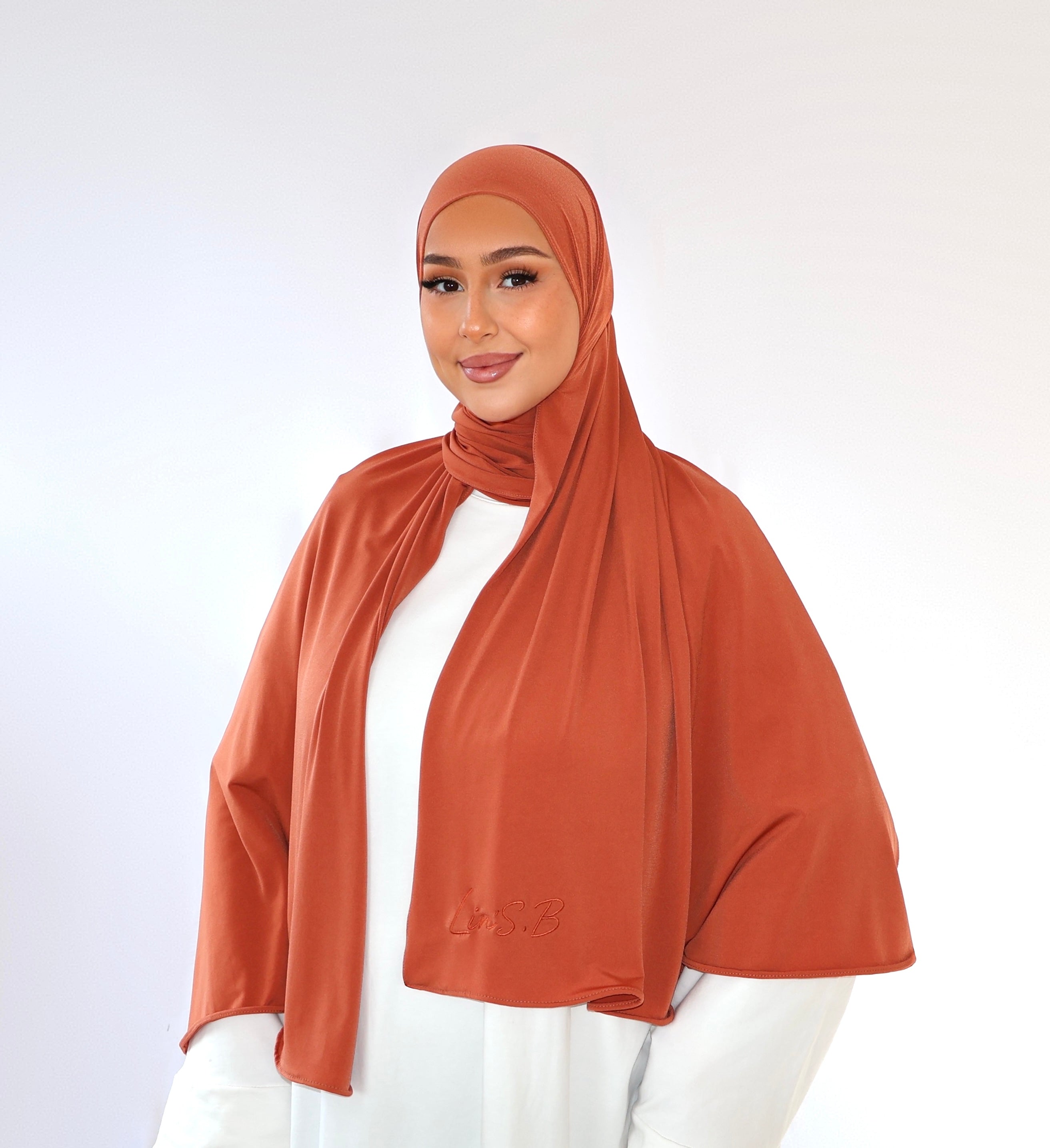 Jersey Premium de Luxe Lin’S.B - TERRACOTTA n69