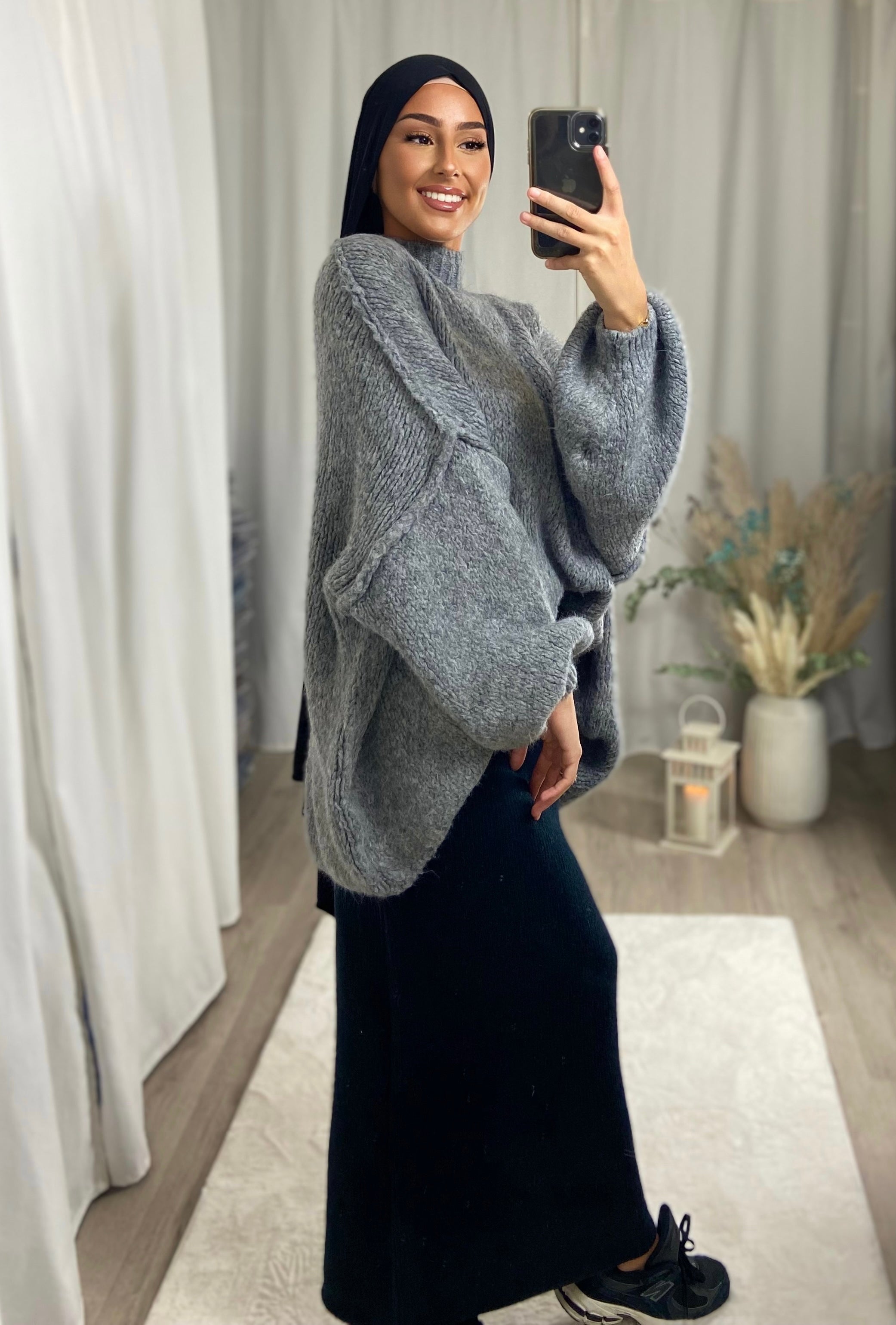 LANA sweater - GREY