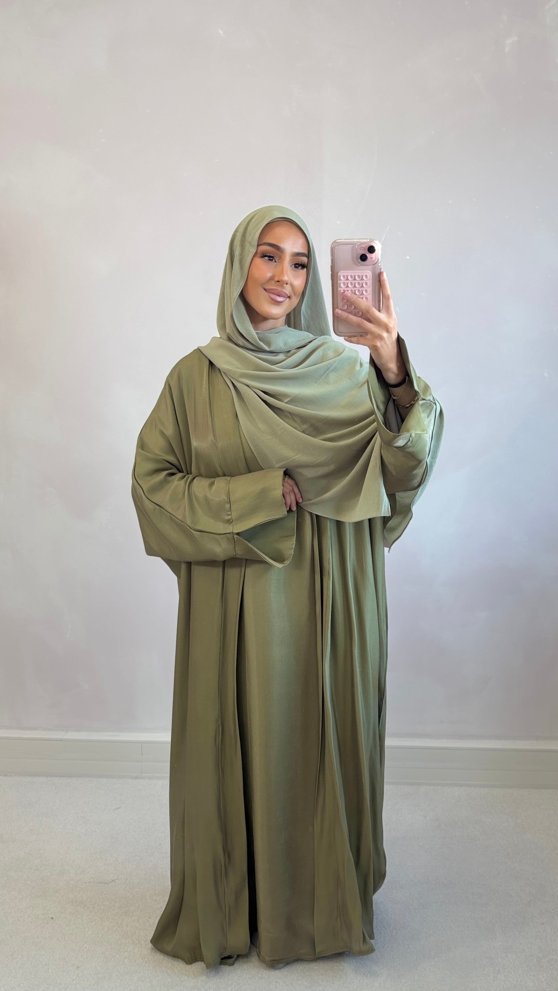 Organza set - khaki